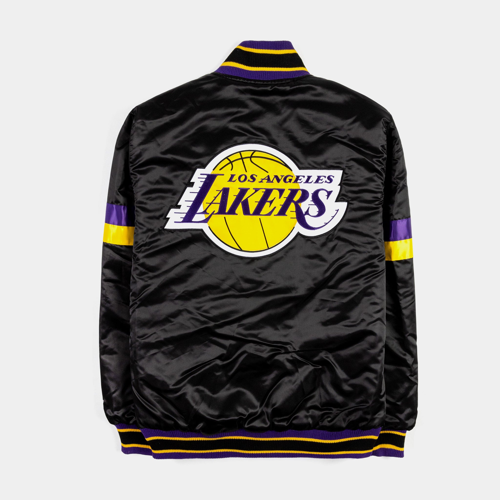 LA Lakers Varsity Satin Jacket  Lakers Letterman Varsity Jacket