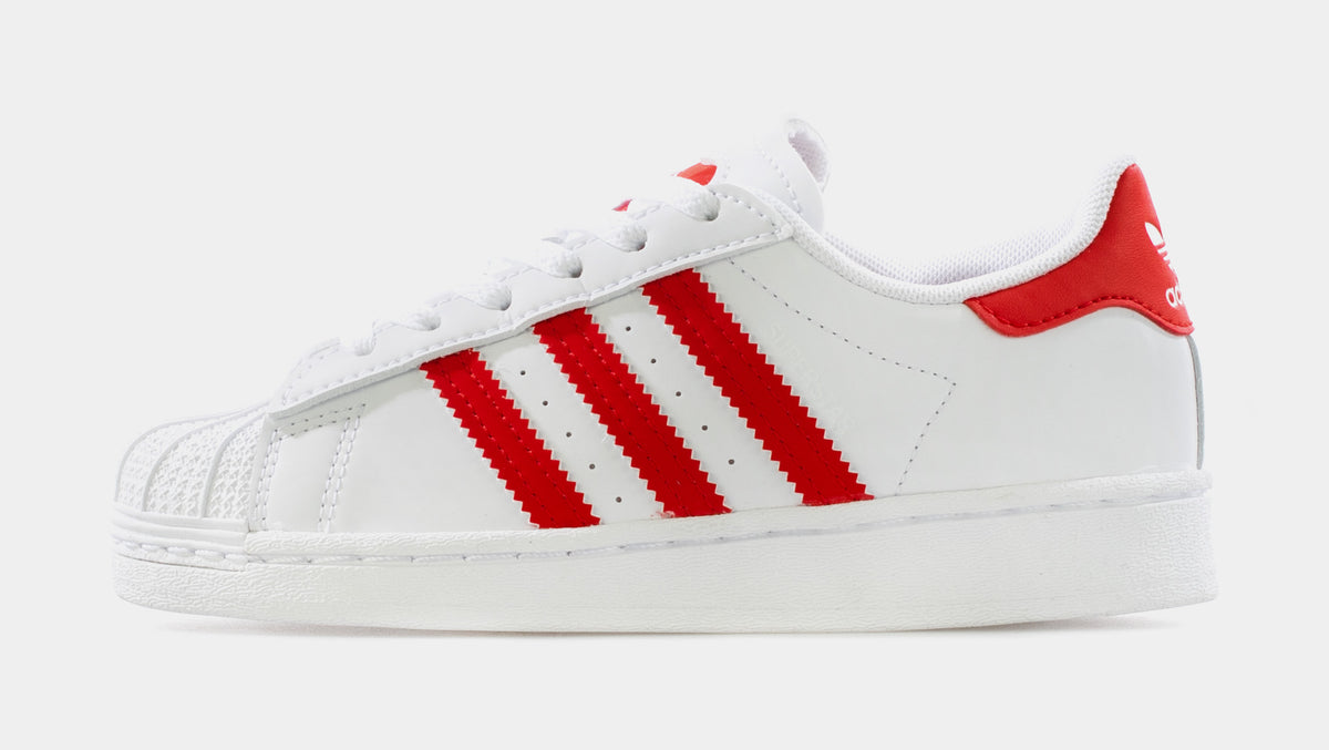 adidas Superstar Preschool Lifestyle Shoe White Red FY2573 – Shoe Palace