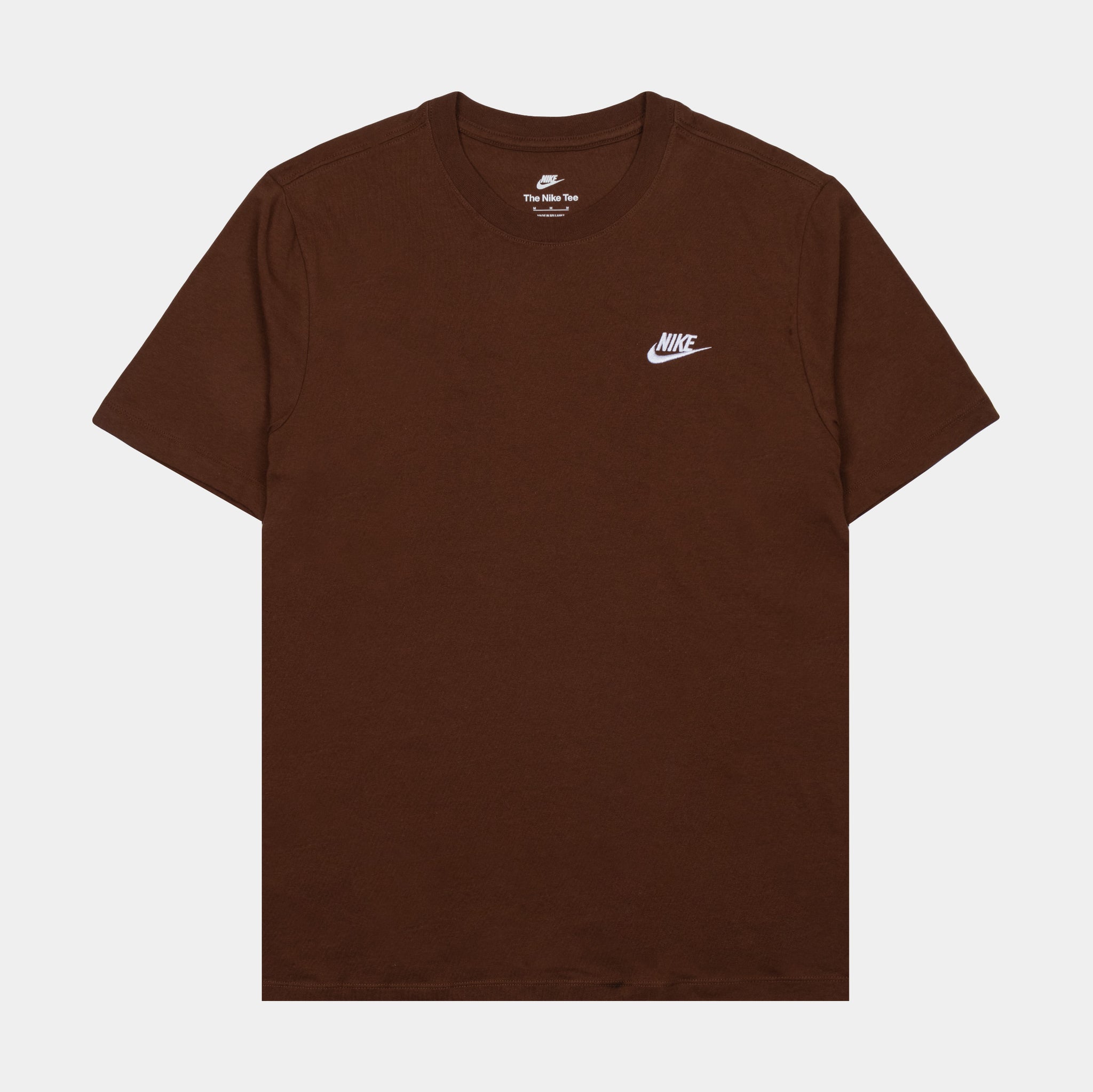 AR4997-259 – Sleeve Palace Nike Short Brown Shirt NSW Mens Club Shoe