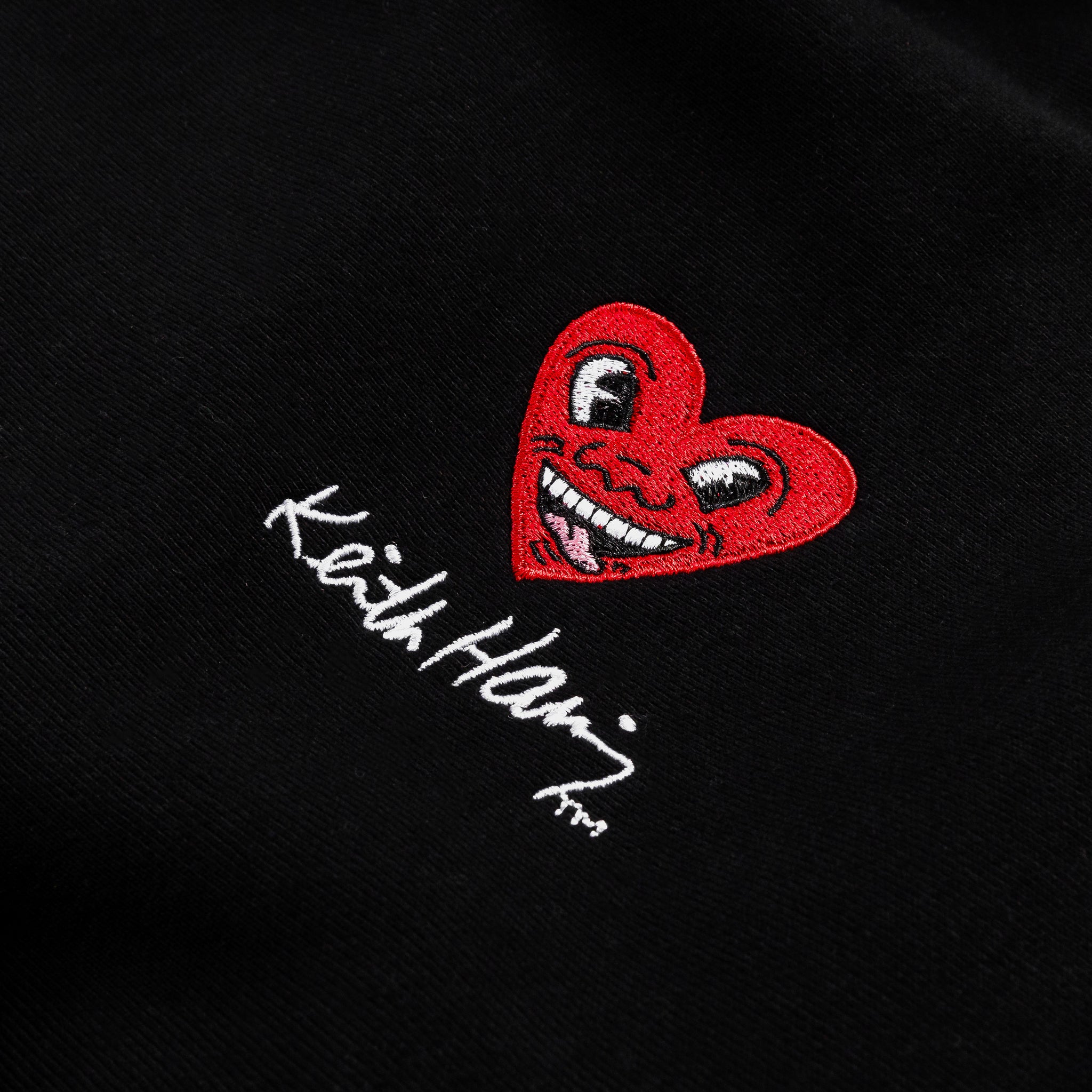 Keith haring hoodie online black