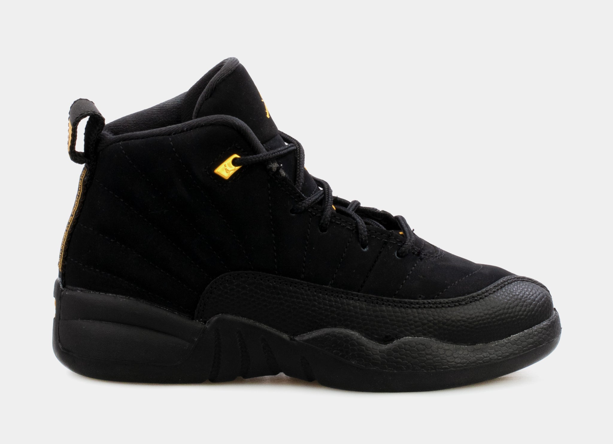 All black hot sale jordan 12 preschool