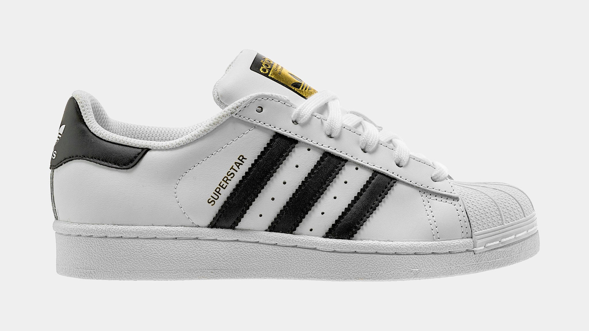 Adidas superstar outlet foundation leather sneakers