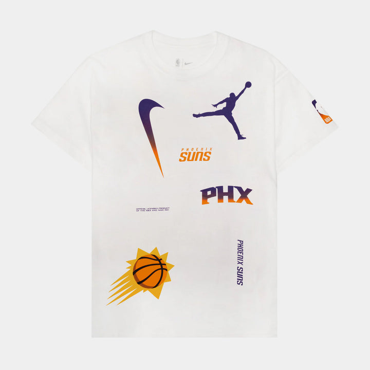 GIII/STARTER Shoe Palace Exclusive Phoenix Suns Home Game Varsity Mens Jacket (Black/Purple)