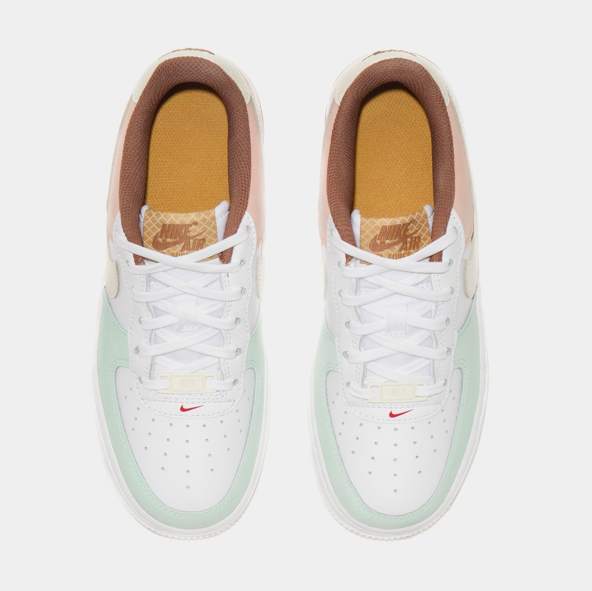 Nike Air Force 1 LV8 Grade School Lifestyle Shoes White Pink