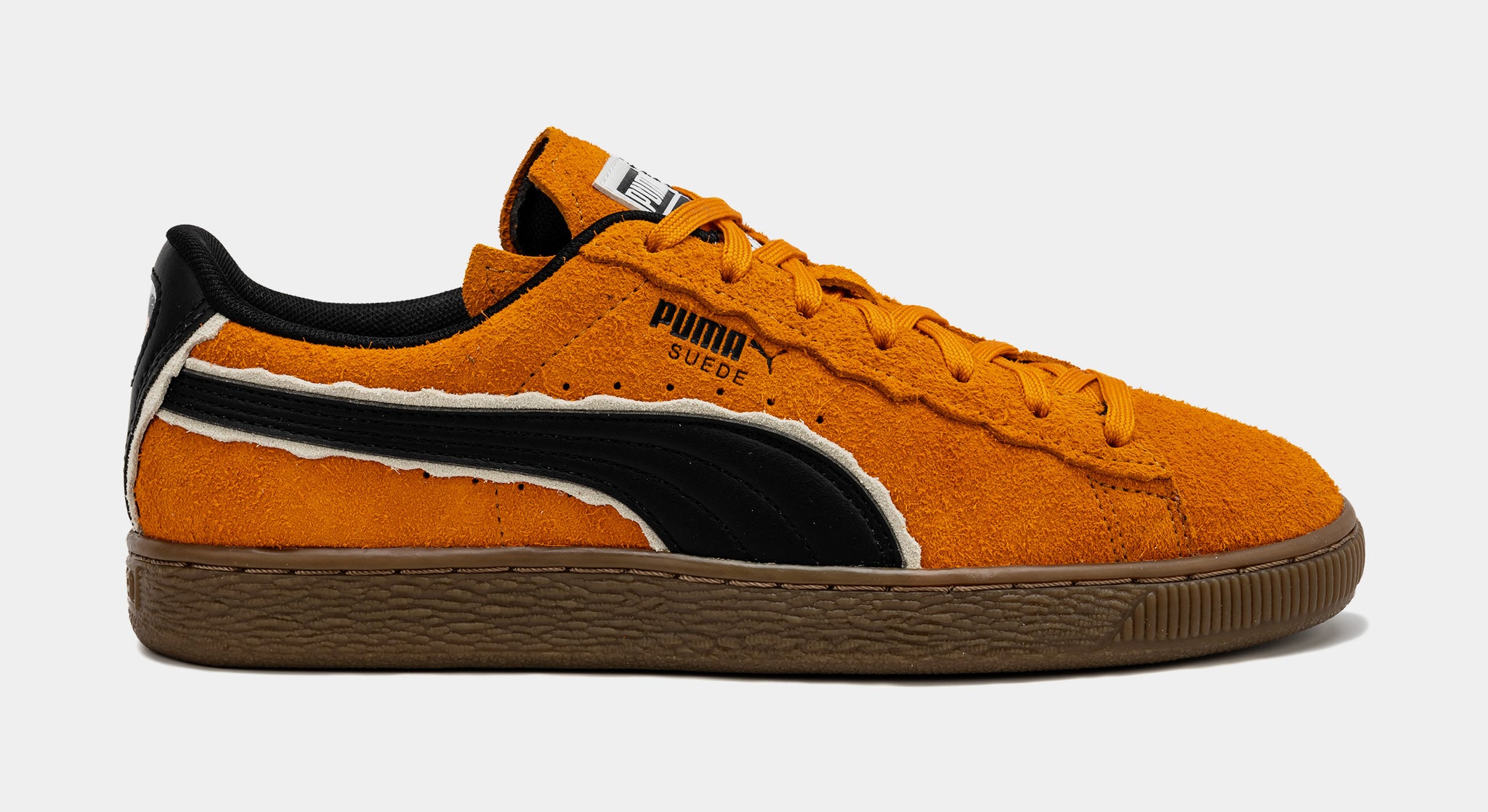 Orange cheap puma suede