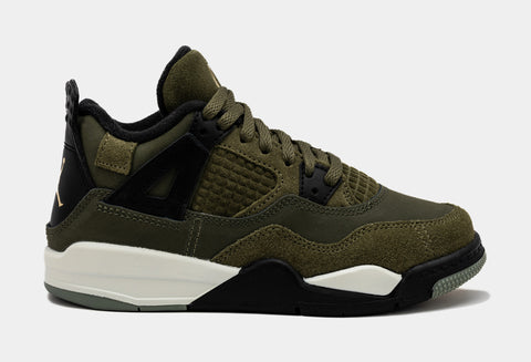 Jordan 4 Retro SE Craft Medium Olive (PS)