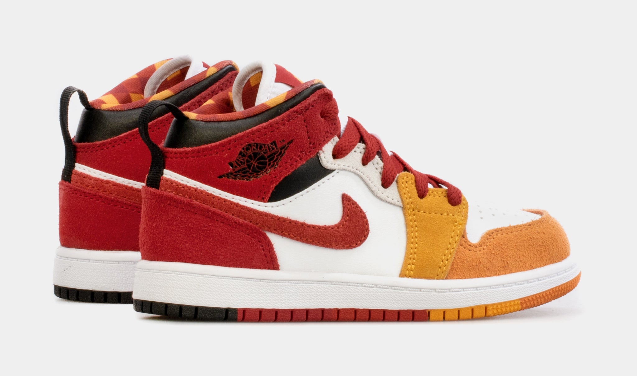 Jordan 1 shop red yellow