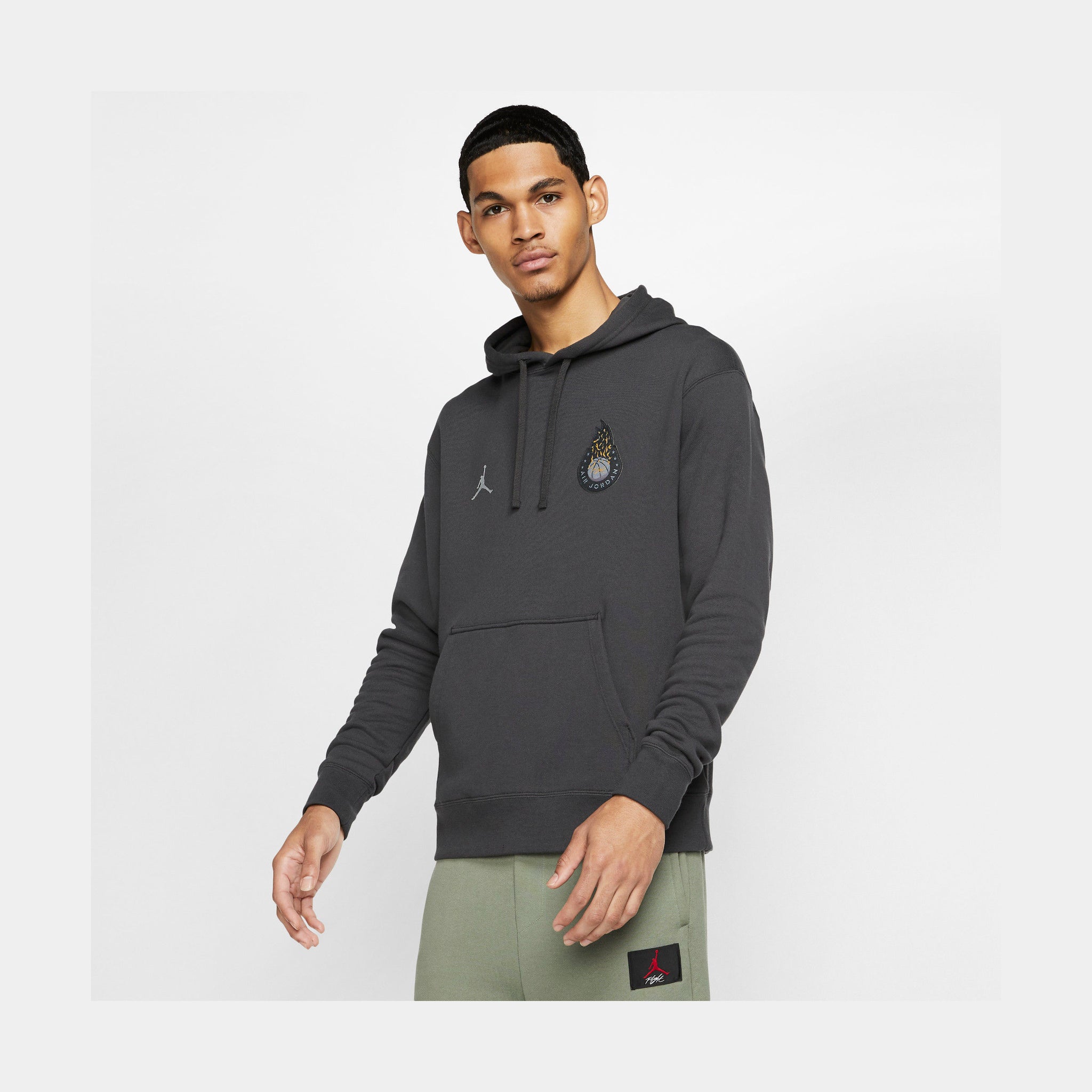 Jordan air men's 2024 fleece pullover hoodie