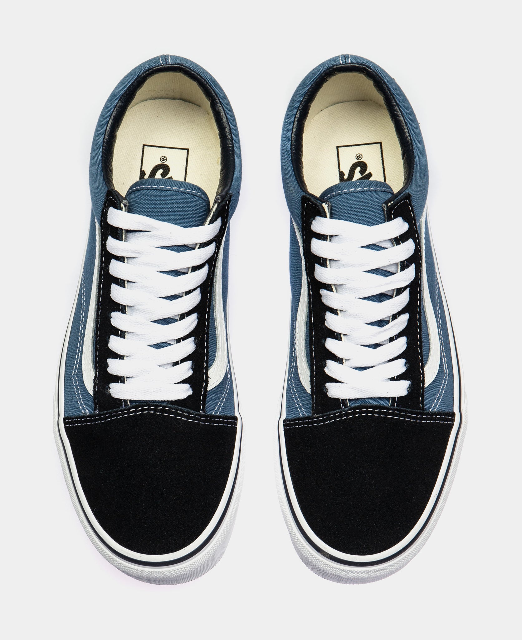 Old Skool Low Mens Skate Shoe (Blue/Black)