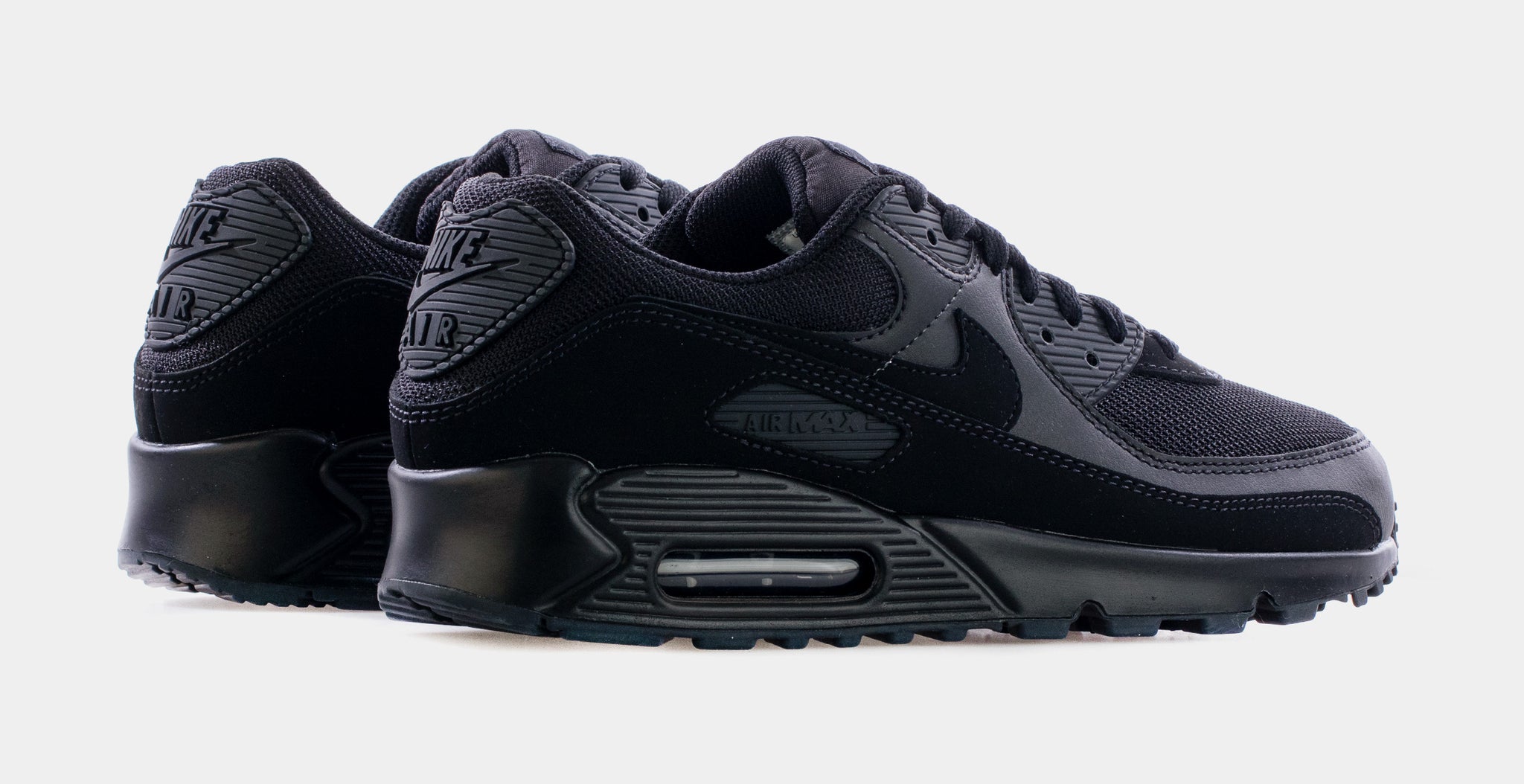 Black mens nike shop air max 90