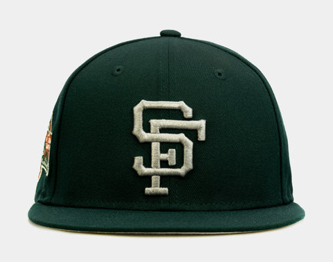 New Era Shoe Palace Exclusive San Diego Padres at The Park 59FIFTY Mens Fitted Hat (White/Brown)