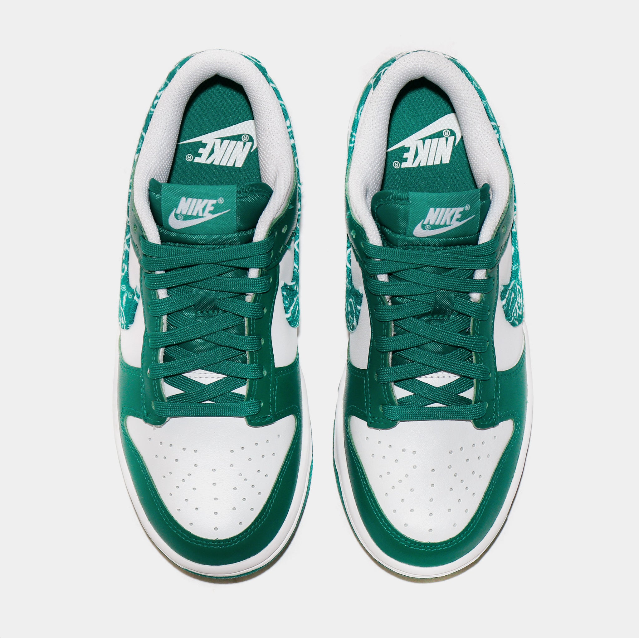 Dunk Low Green Paisley Womens Lifestyle Shoes (Green) Limit One Per Customer