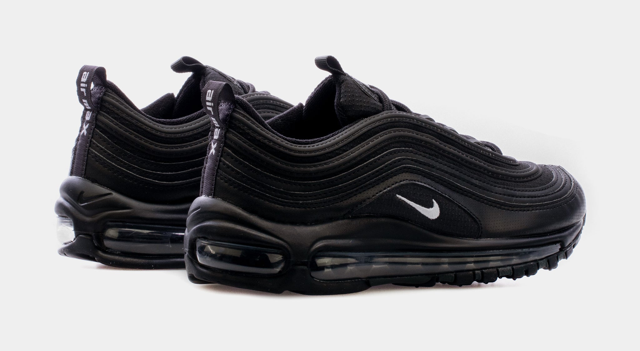 Nike Air Max 97 Grade School Running Shoe Black Black 921522-011