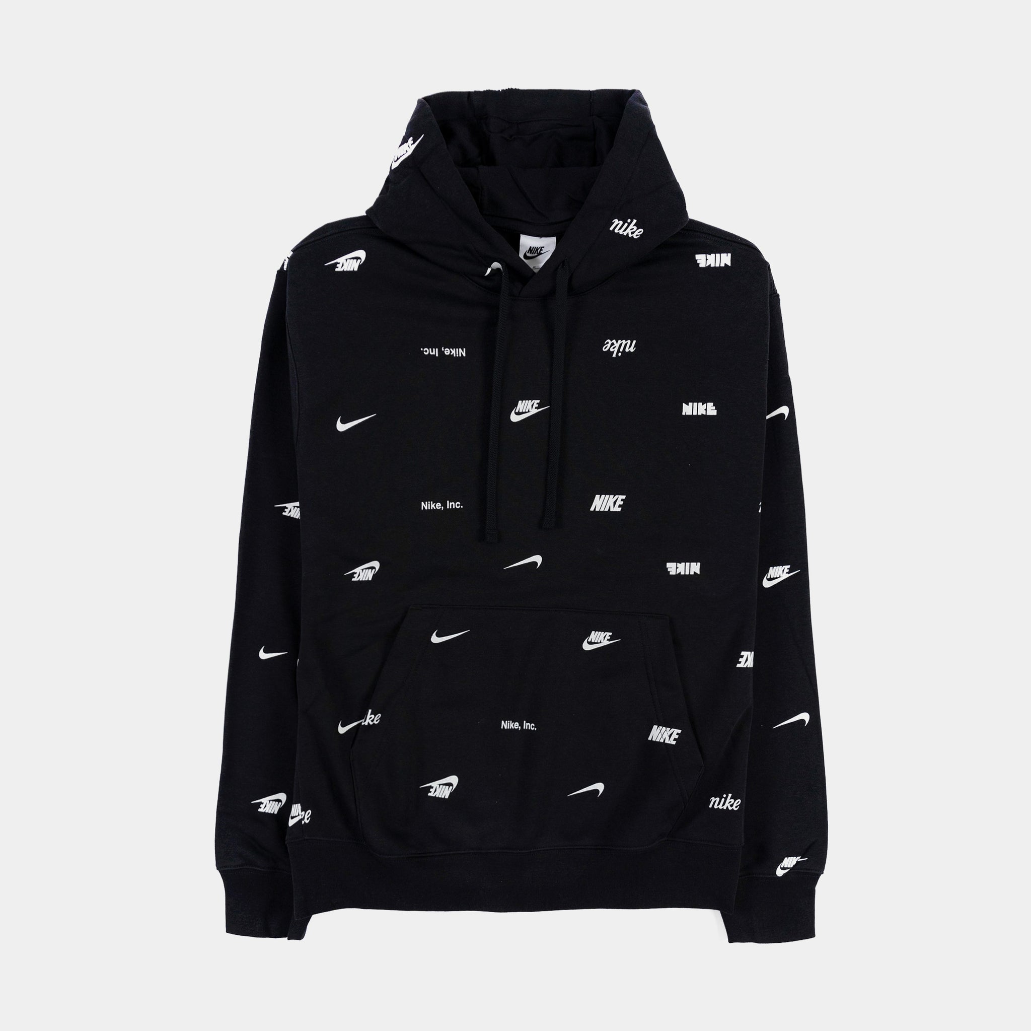 Nike club overhead hooded top hot sale