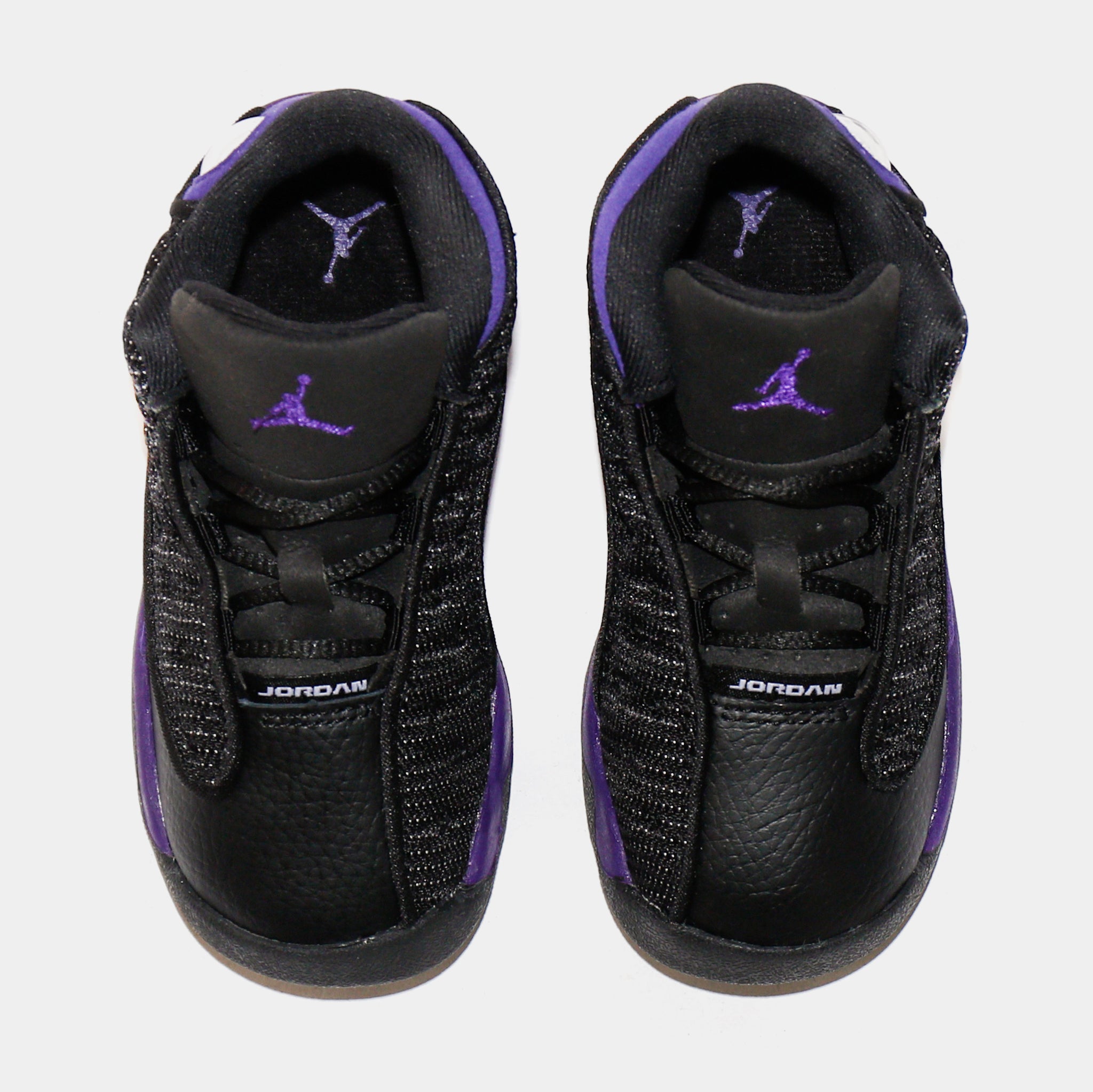 Jordan Air Jordan 13 Court Purple Infant Toddler Lifestyle Shoes Black Purple 414581 015 Shoe Palace