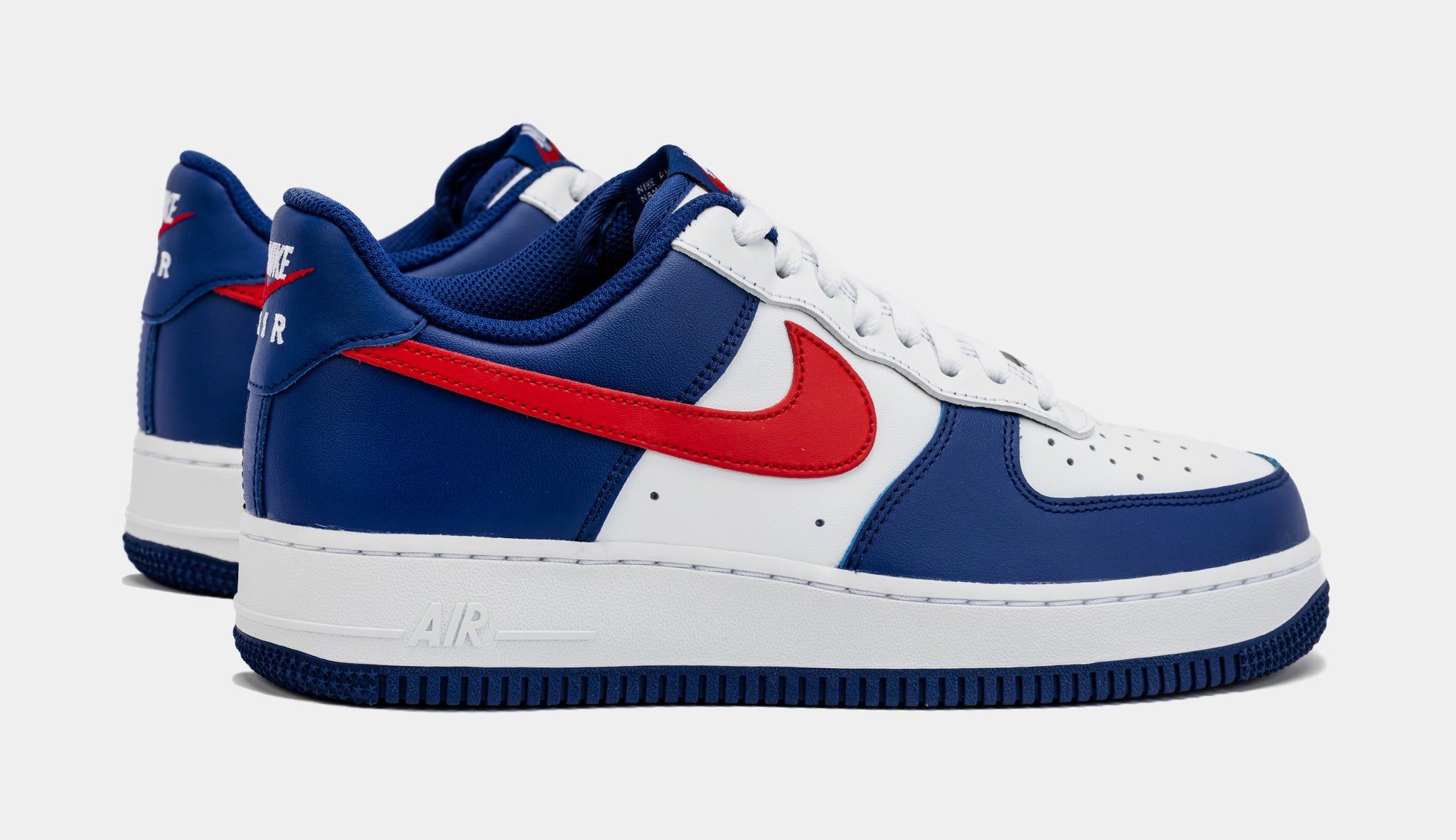 Nike air force best sale 1 rouge et bleu