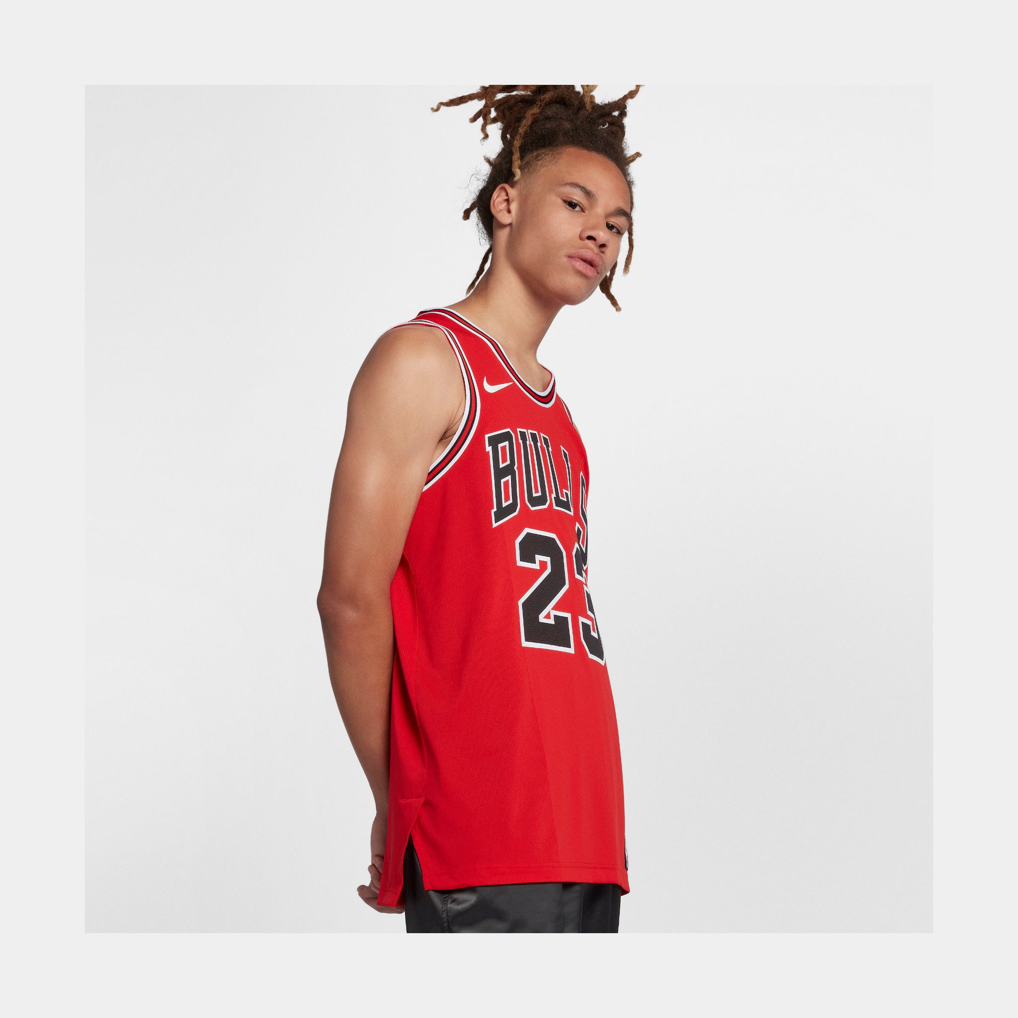 Nike Chicago Bulls NBA Michael Jordan Mens Jersey Red BV7246-657