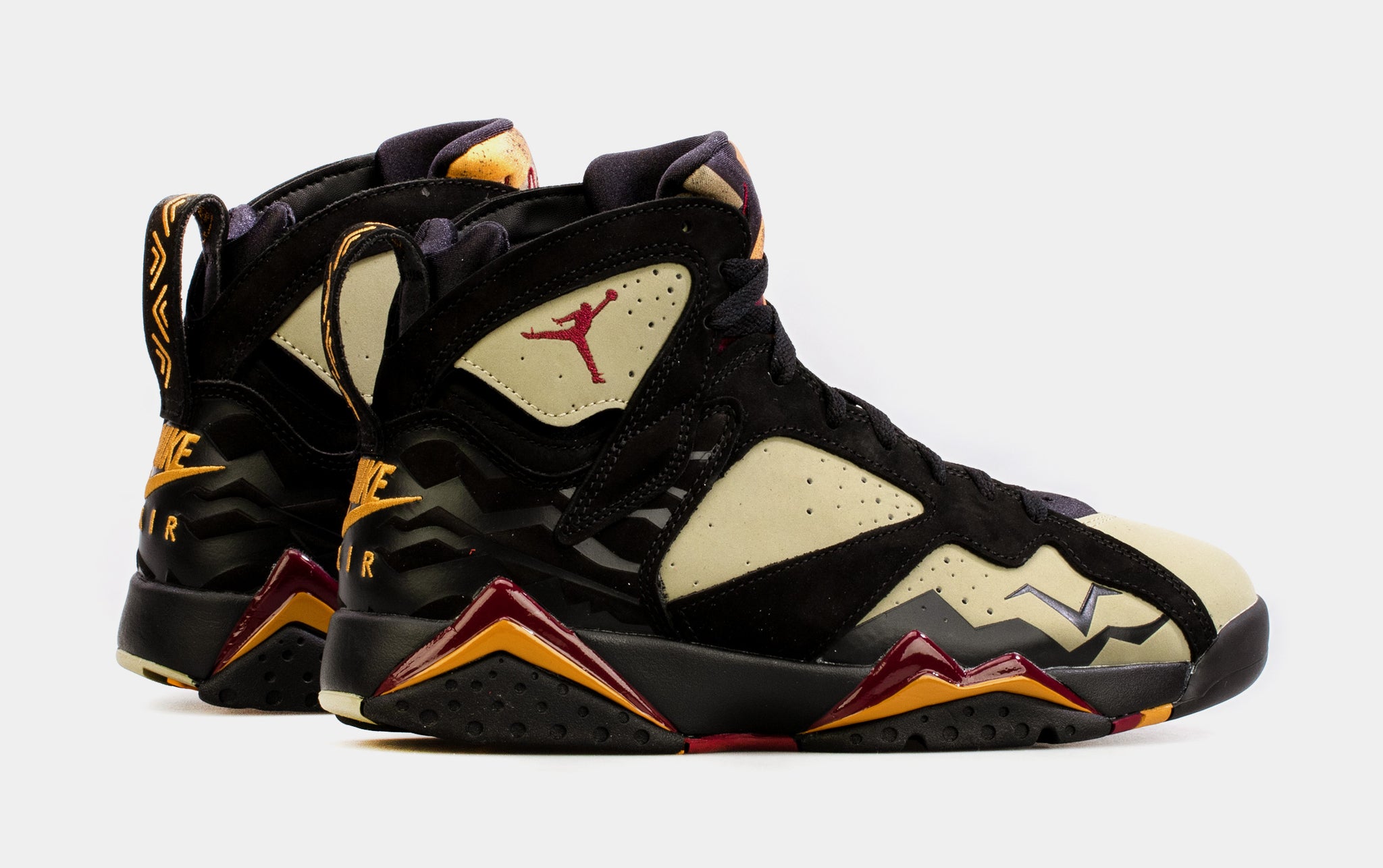 Jordan 7s shop black and red