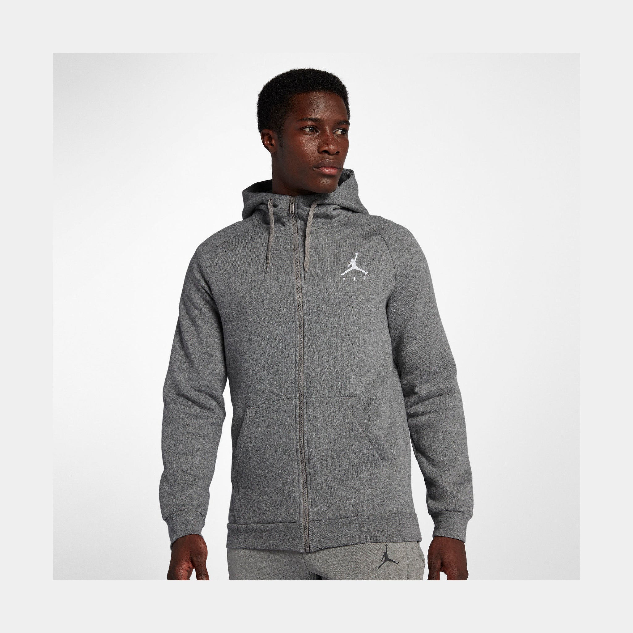 Nike jordan jumpman hoodie in grey hot sale