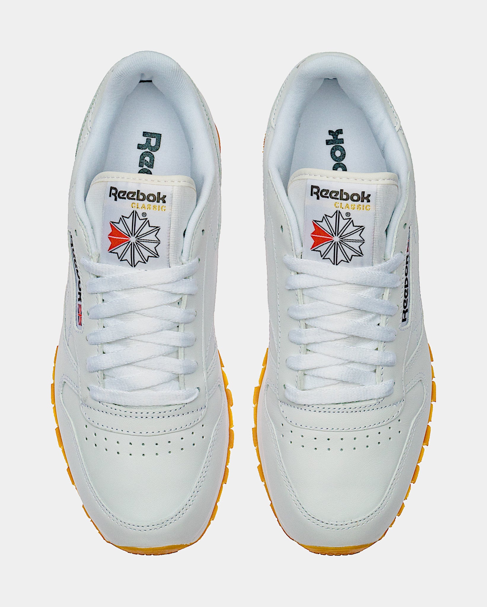 Reebok Classic Gum – Shoe Mens Palace Leather 49797 Lifestyle White Shoes
