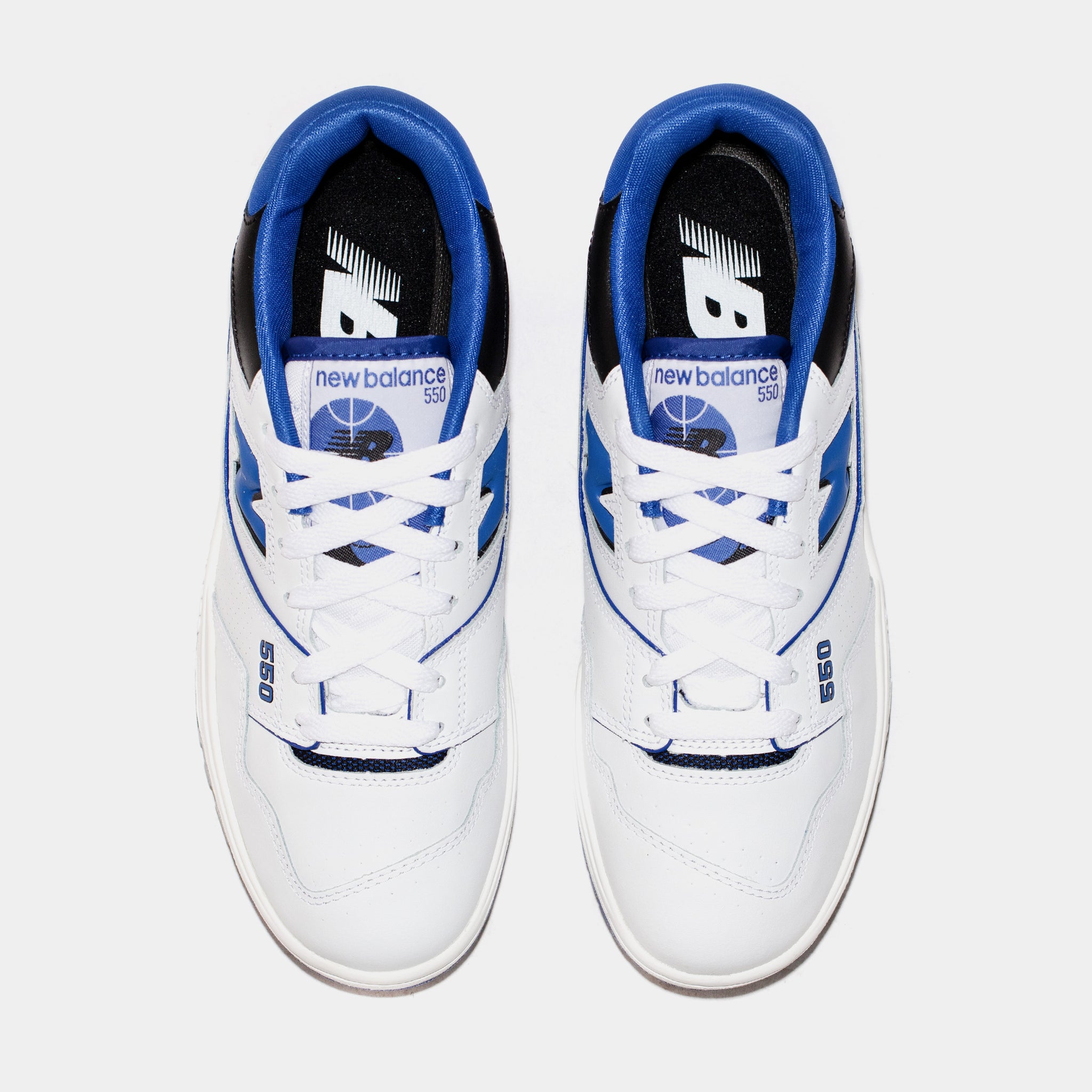 550 White Blue Mens Lifestyle Shoes (White/Blue) Free Shipping