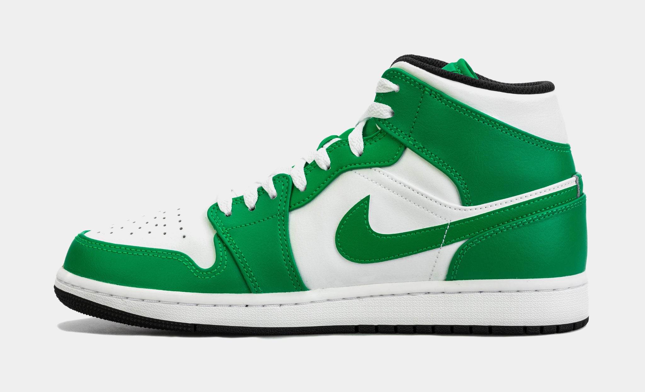 Jordan 1s green and on sale white