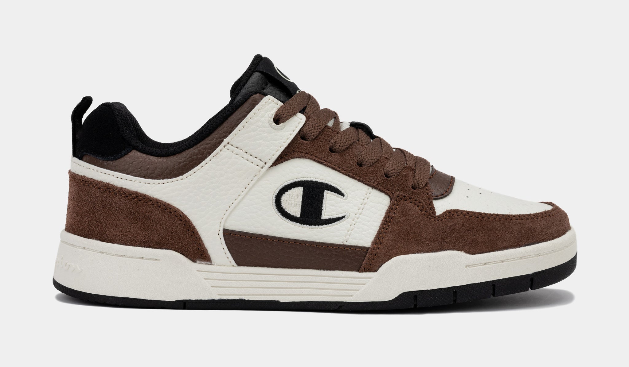 Champion Arena Lo Grade School Lifestyle Shoes Brown White