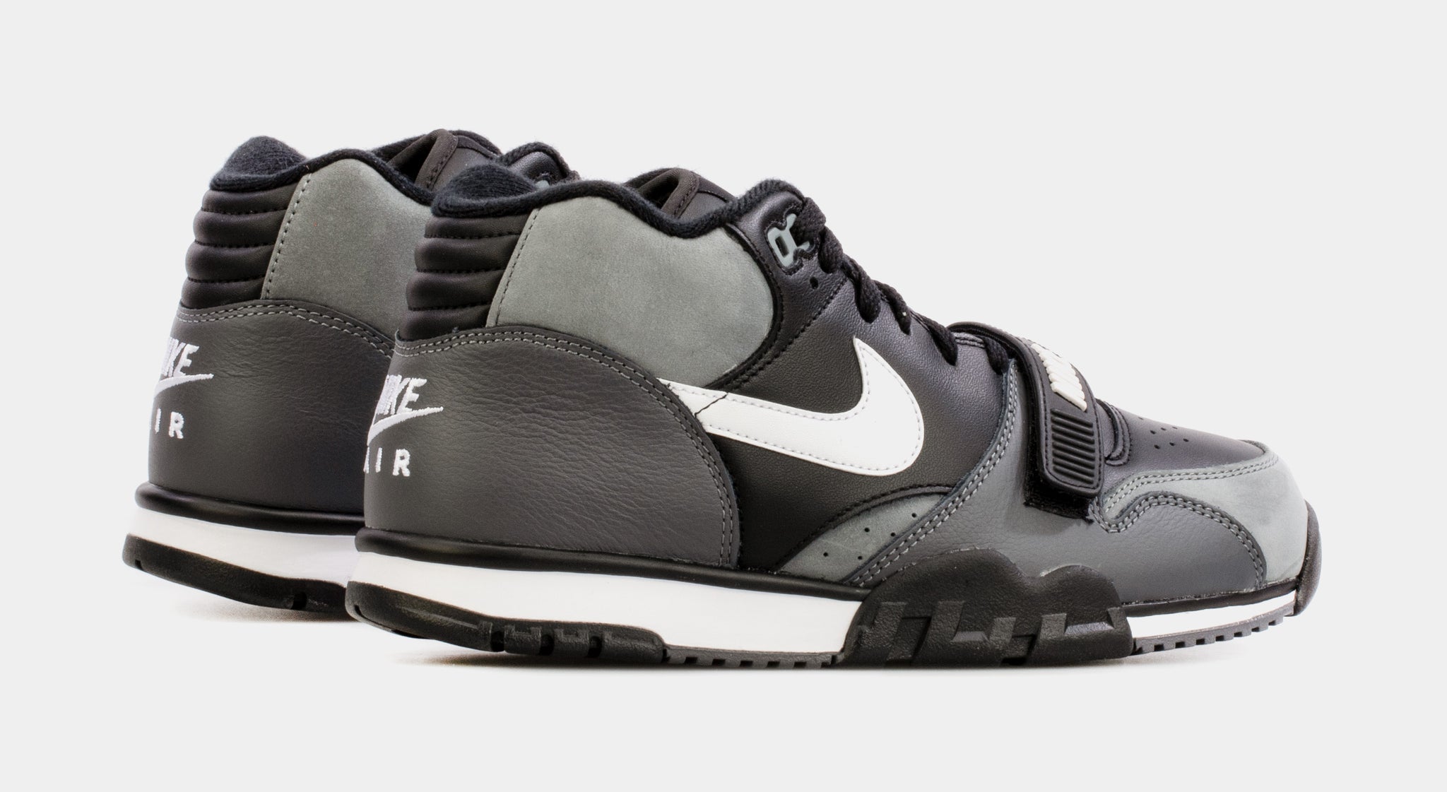 Nike Air Trainer 1 Black Grey Mens Basketball Shoes Black Grey