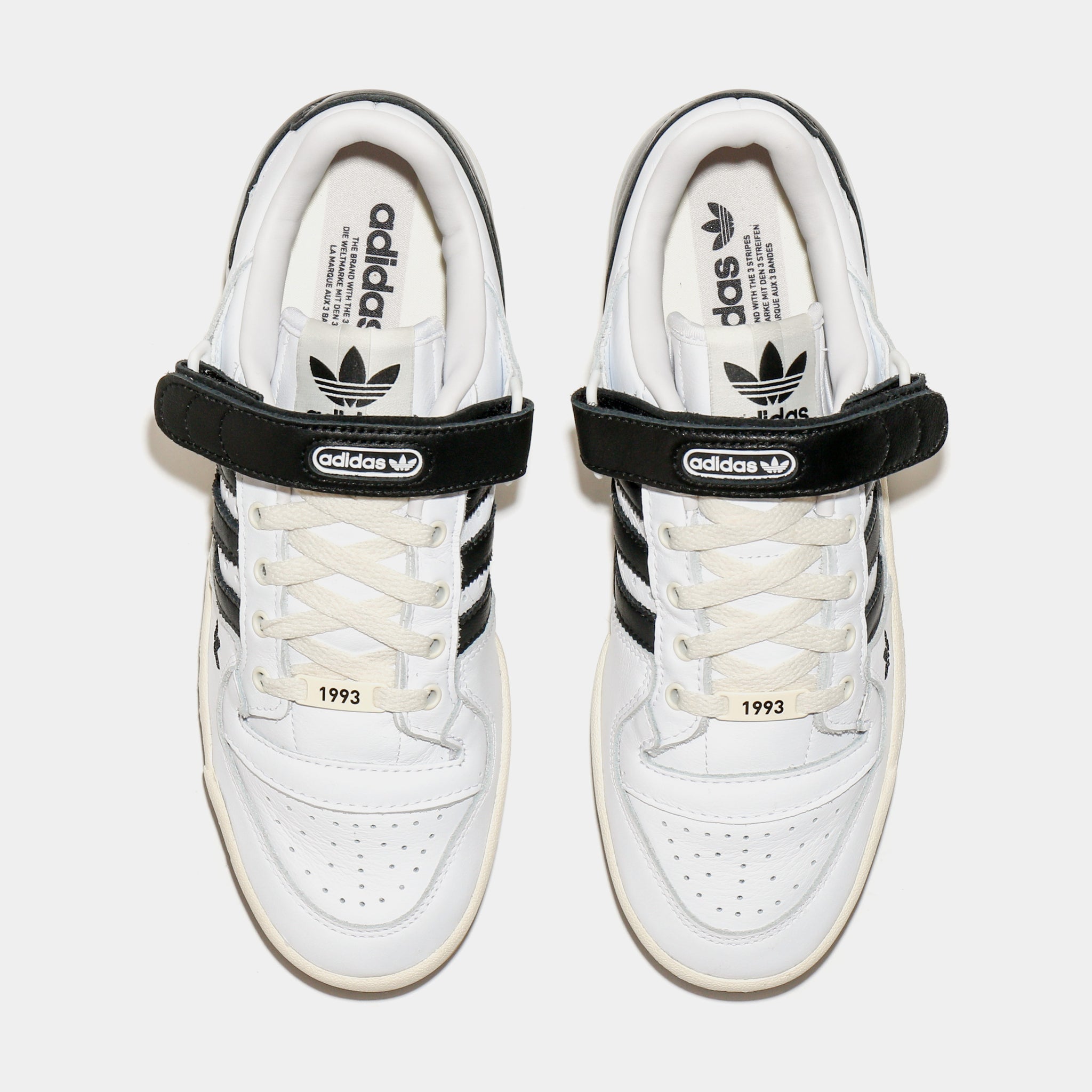 SP x adidas Forum Low Mens Lifestyle Shoes (Black/White)