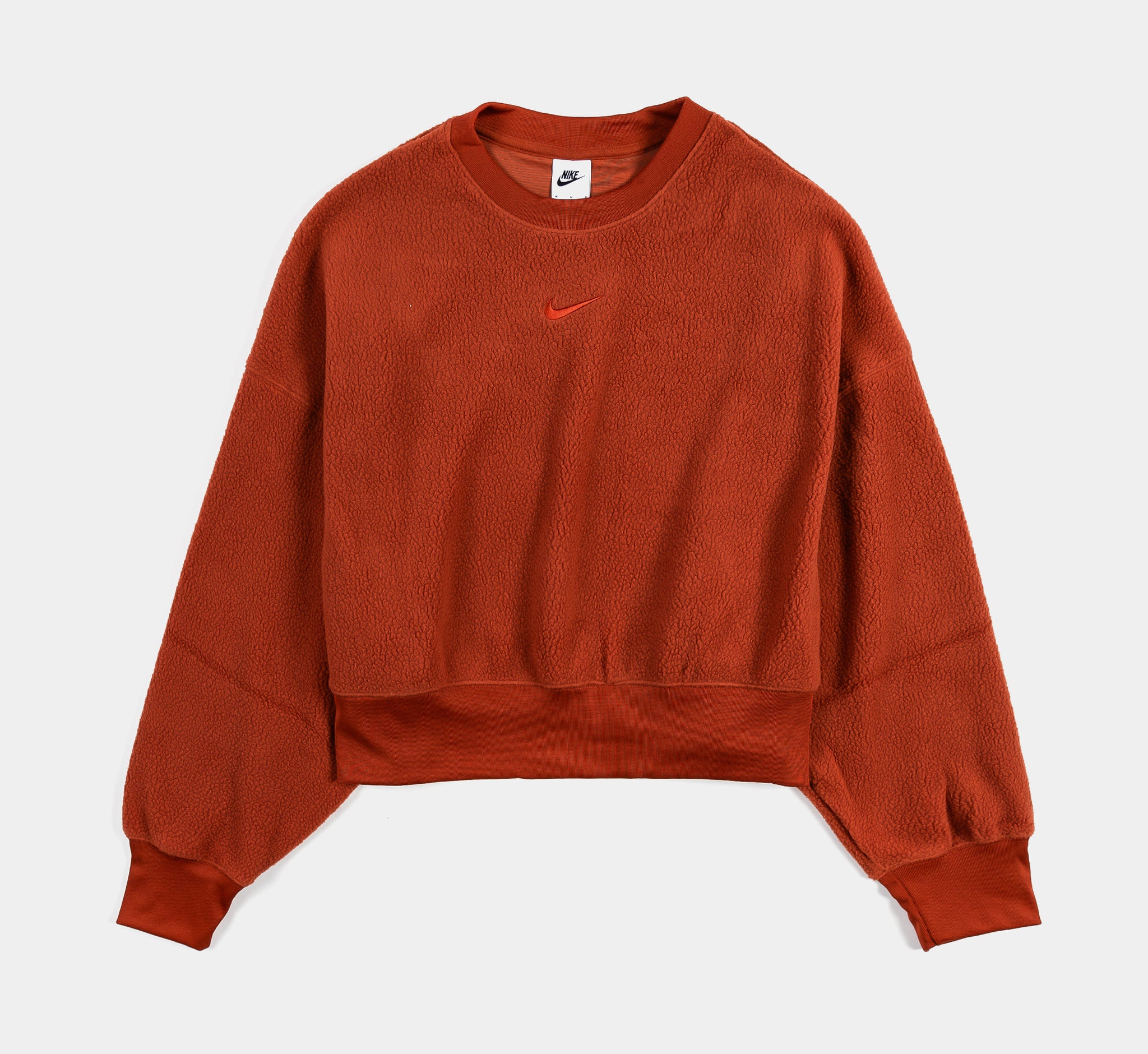 Nike orange sweatshirt online womens