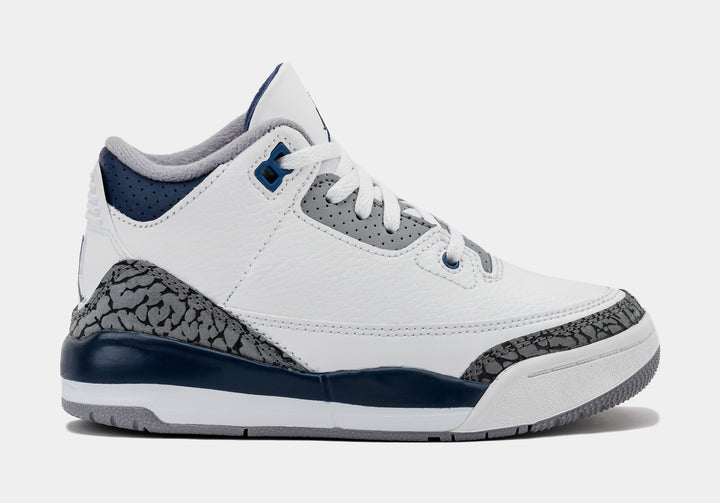 Air Jordan 3 Retro TD White Midnight Navy