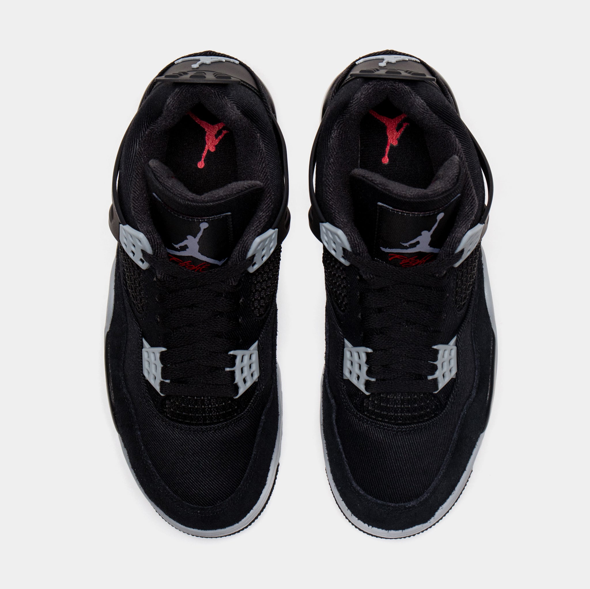 Jordan Air Jordan 4 SE Black Canvas Mens Lifestyle Shoes Black