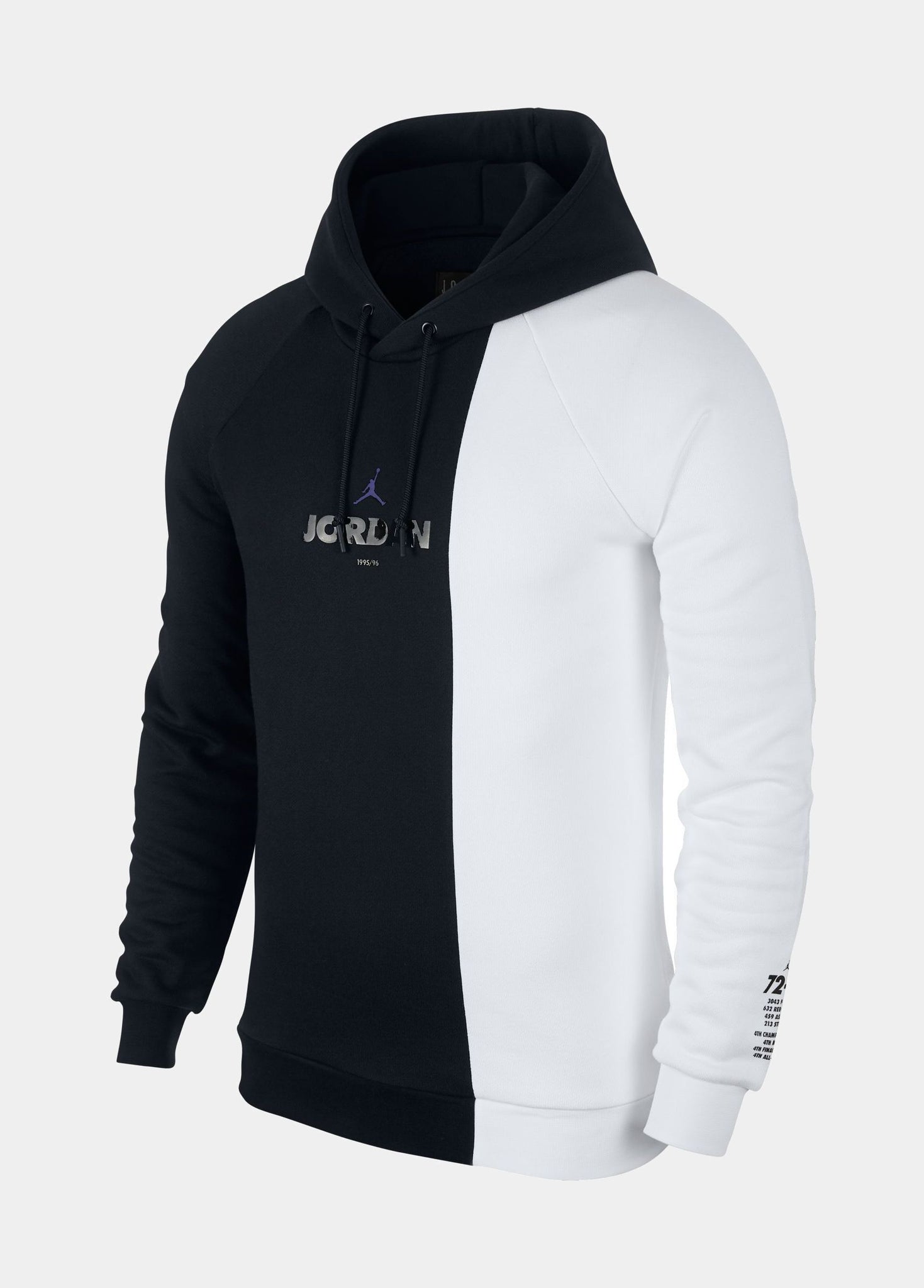 Air Jordan Retro 11 Legacy Mens Hoodie Black White