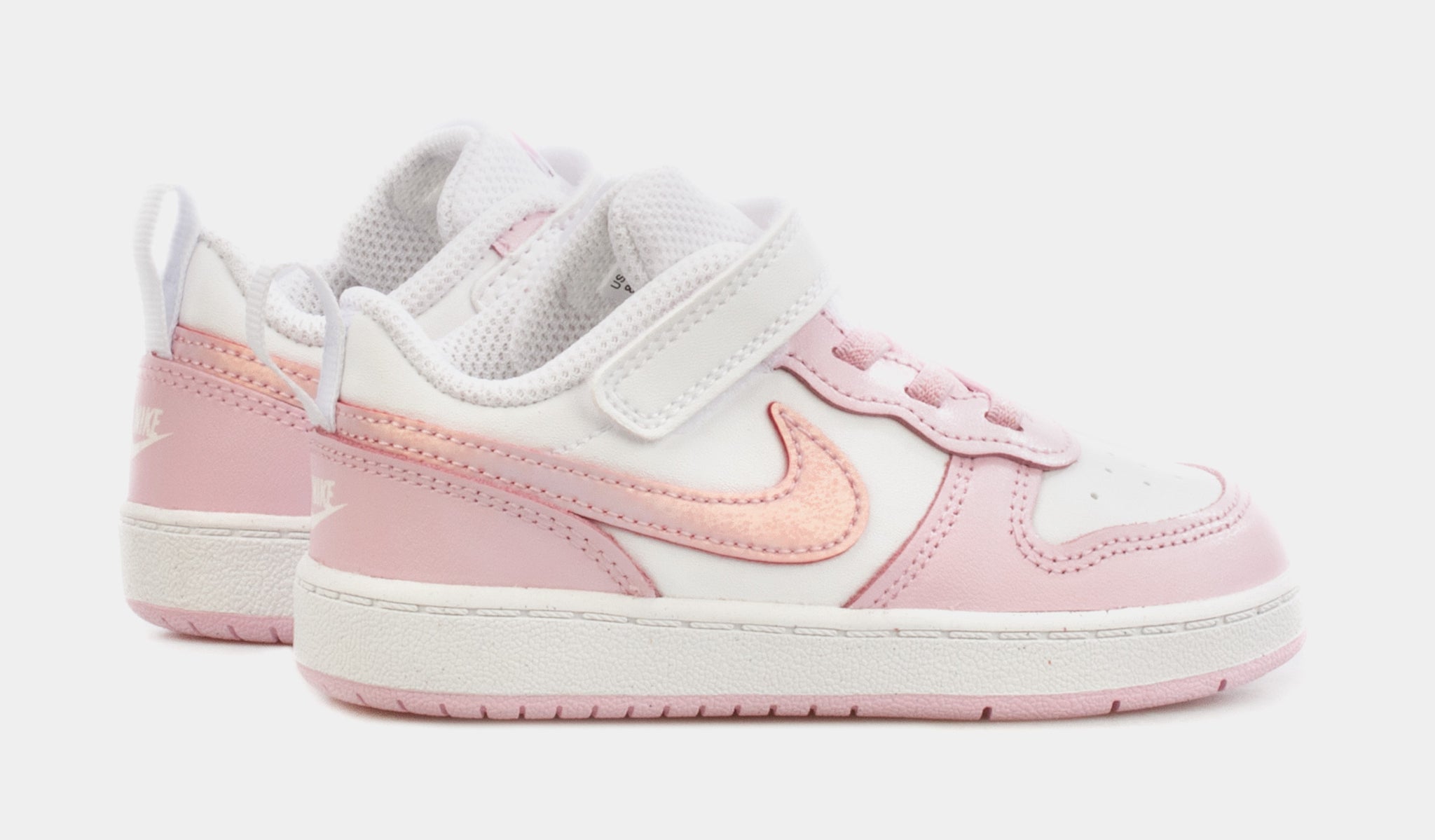 Nike Court Borough Low 2 Infant Toddler Lifestyle Shoes White Pink