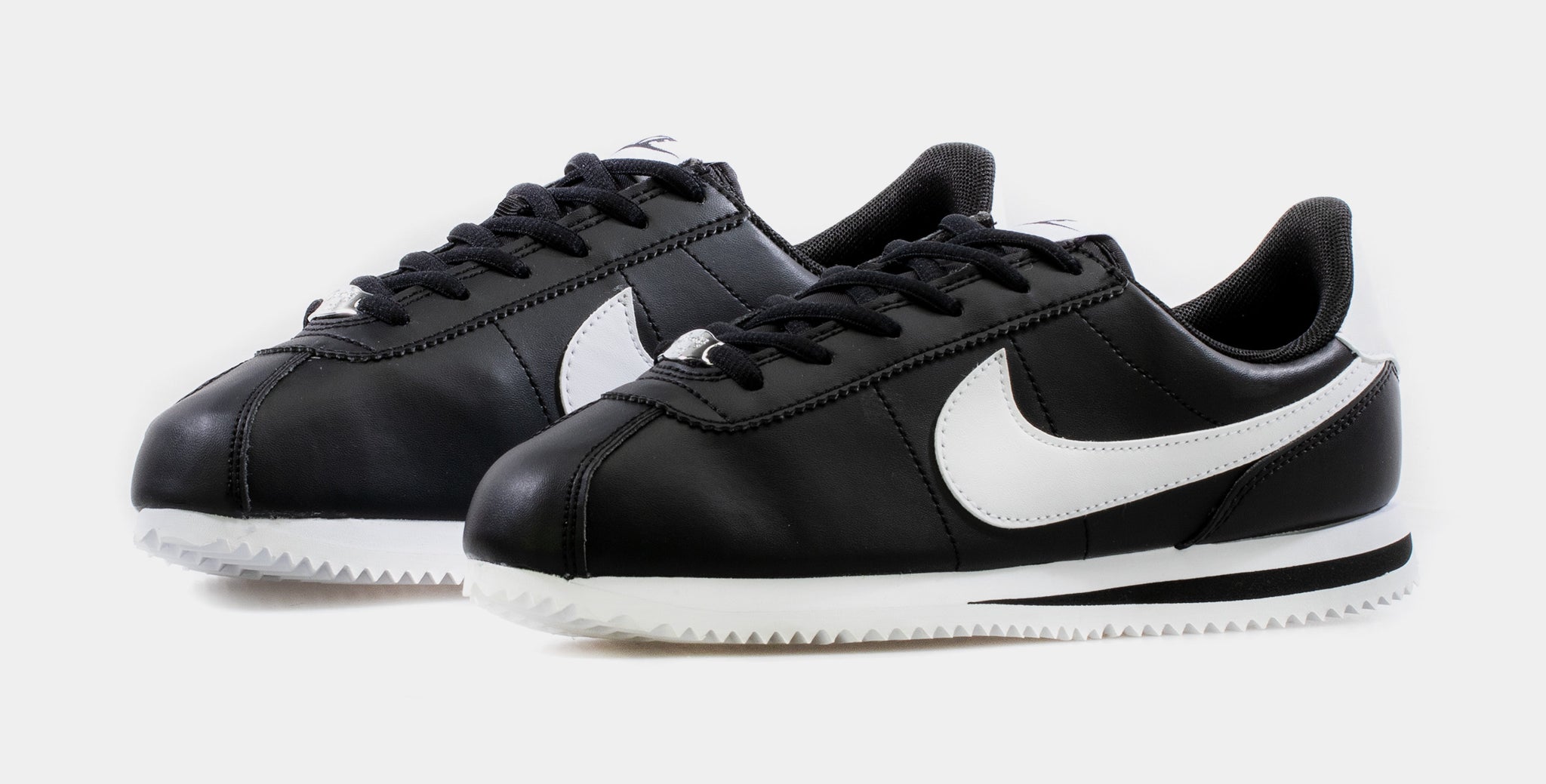 Nike Cortez Basic SL Grade School Lifestyle Shoe Black White