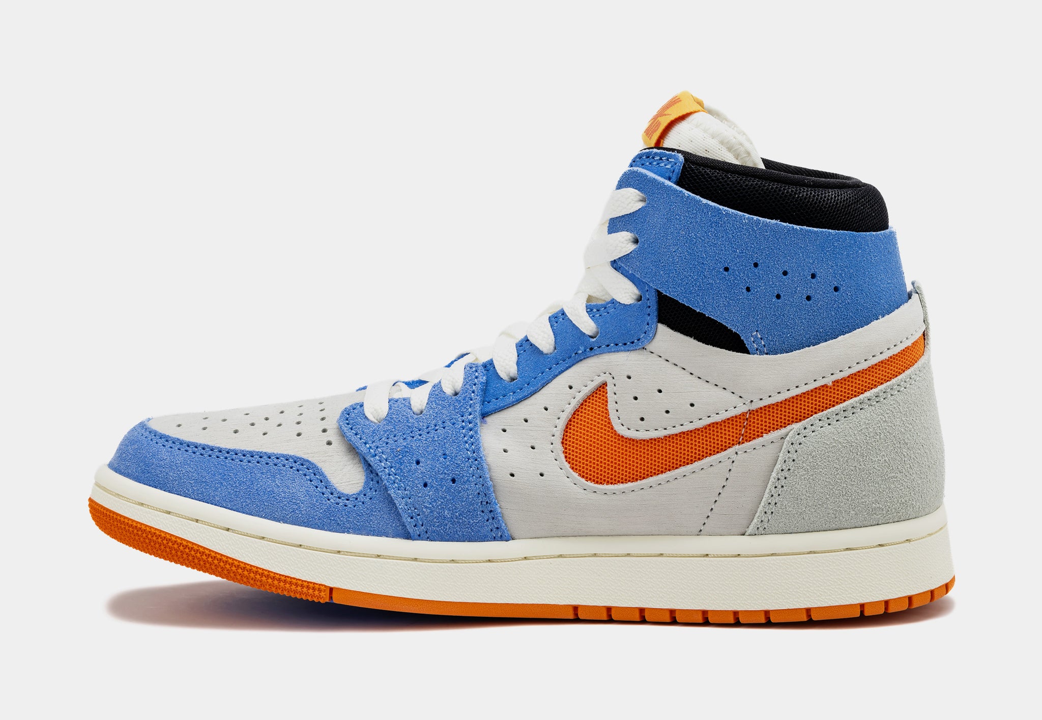 Jordan shoes blue outlet and orange