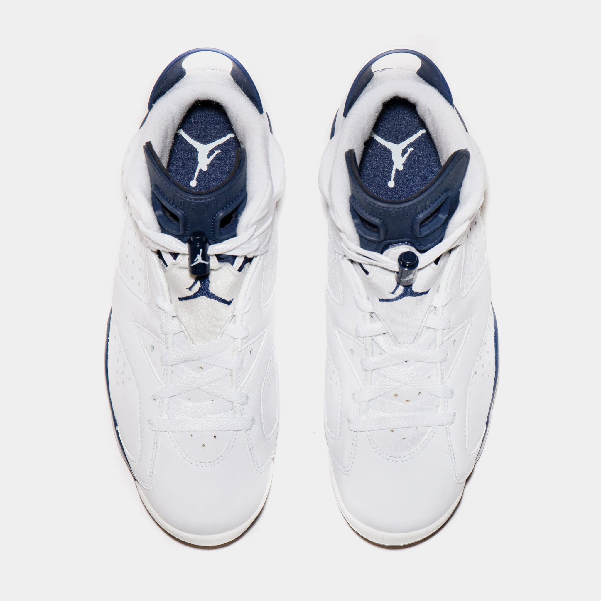 Jordan 6 navy shop blue and white