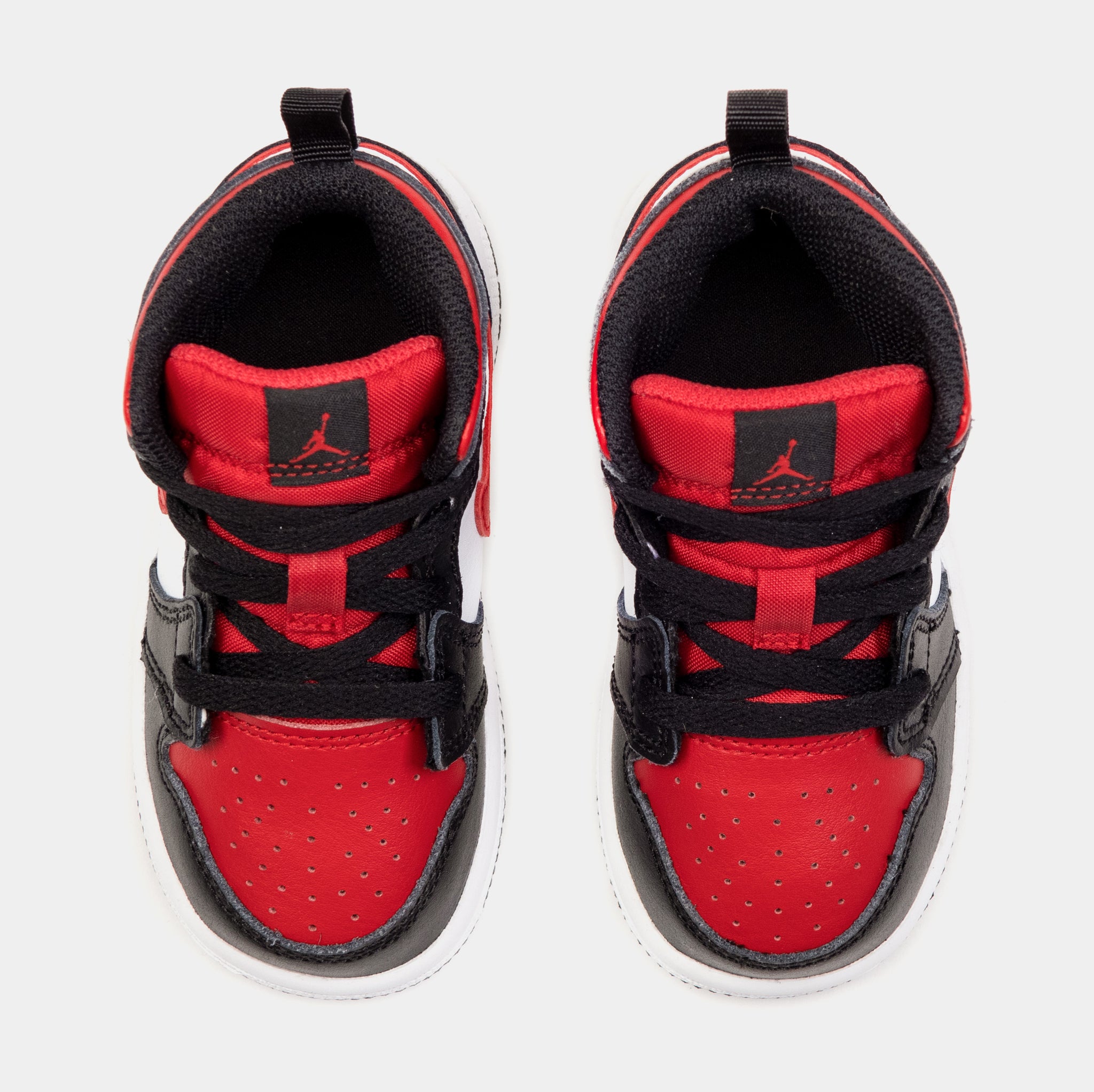 Red jordans sales for babies