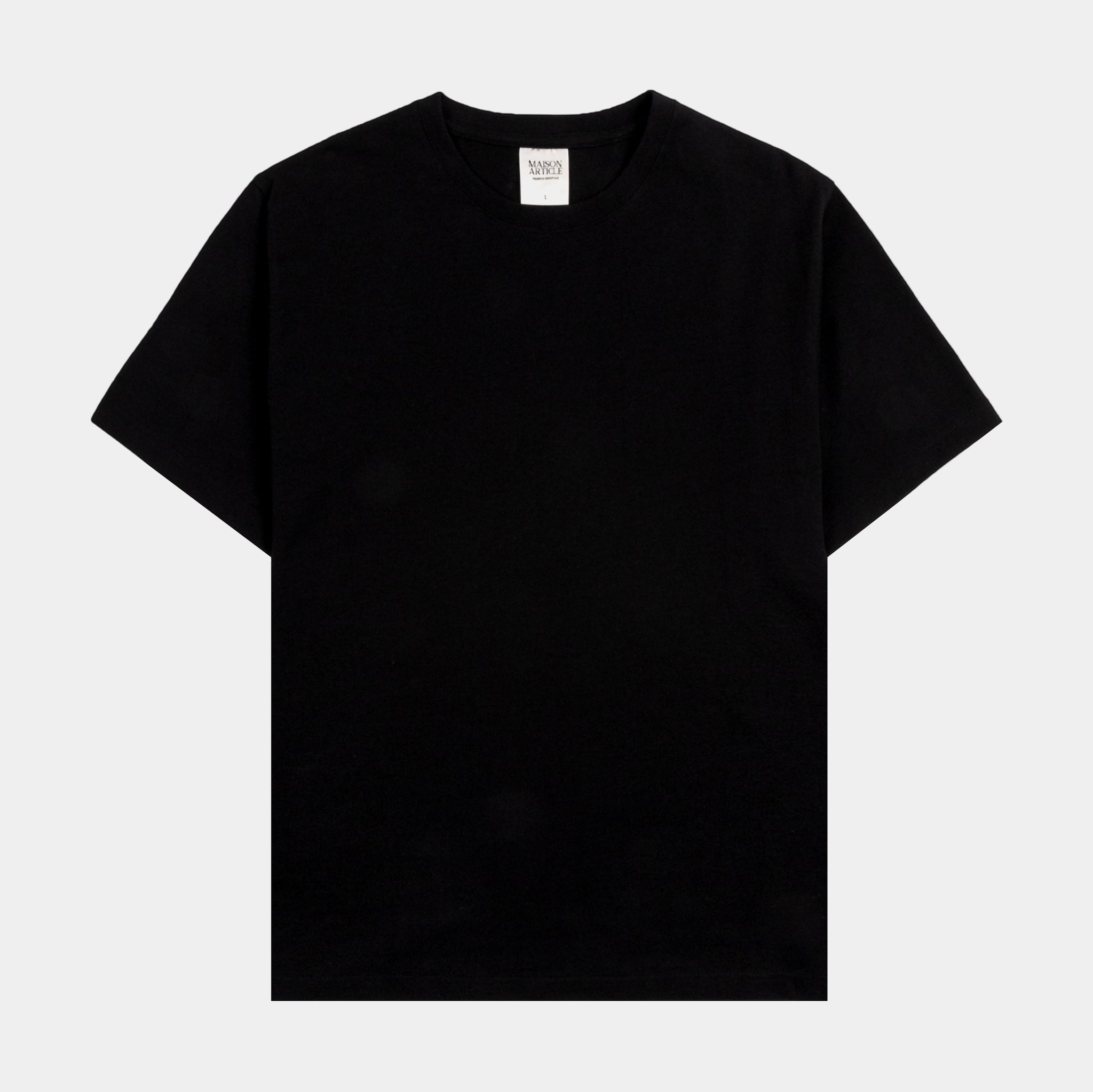 Solid Novelty Mens Short Sleeve Shirt (Black)