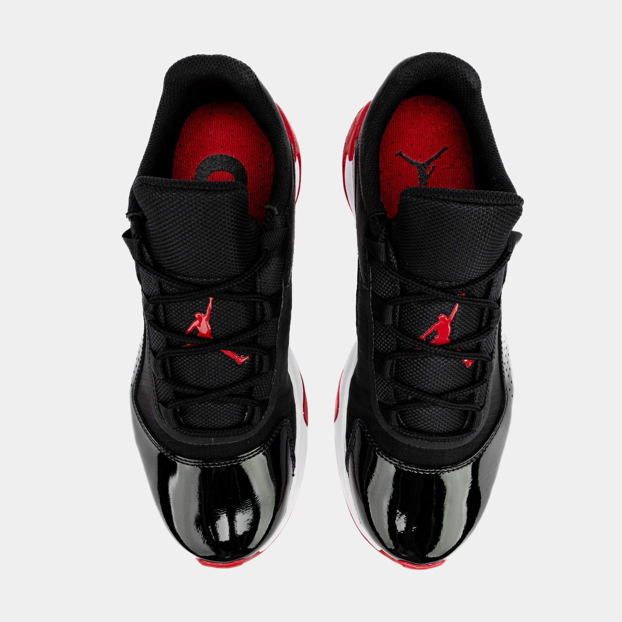 Jordan retro best sale 11 mens red