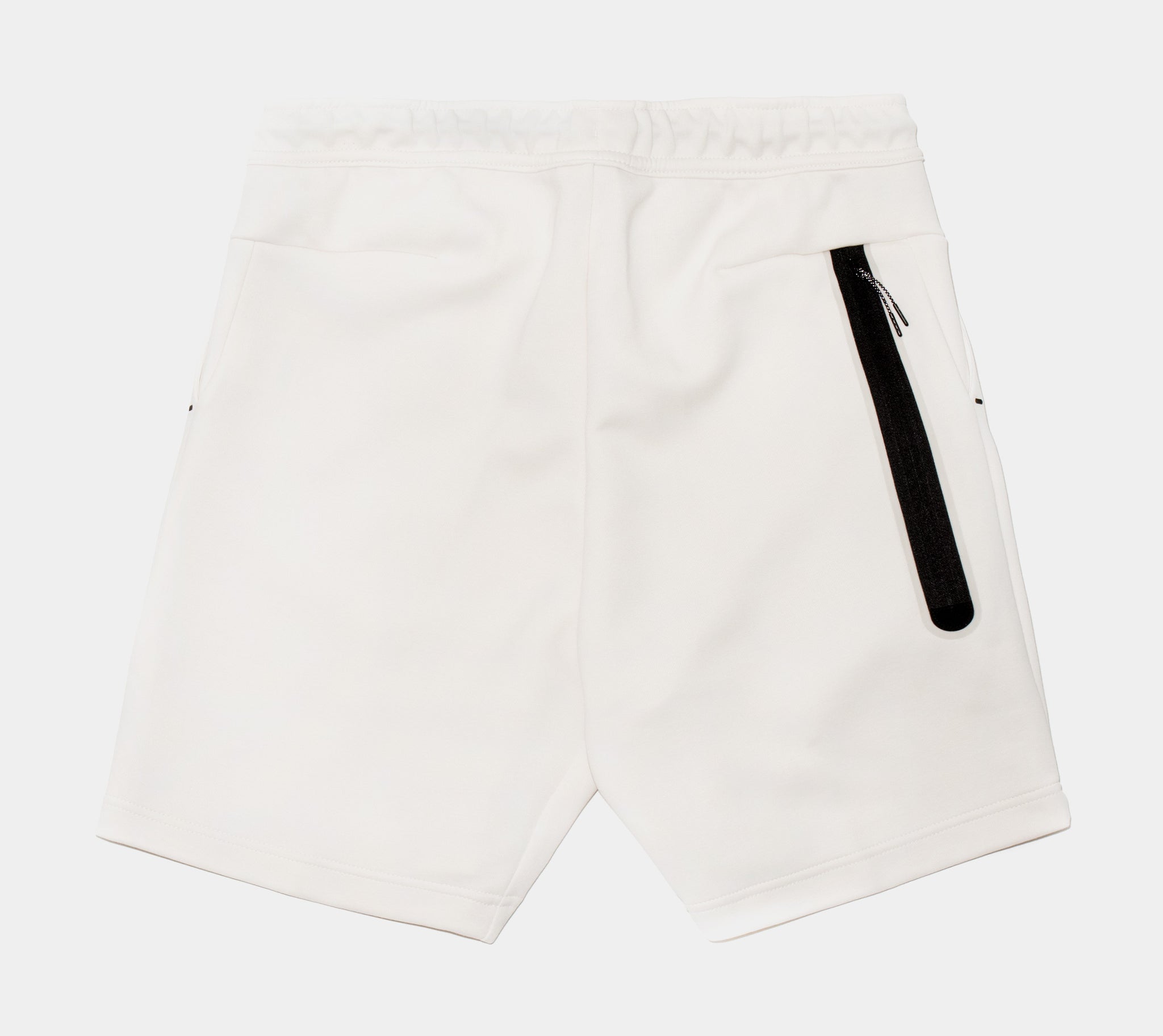 Nike fleece discount shorts white