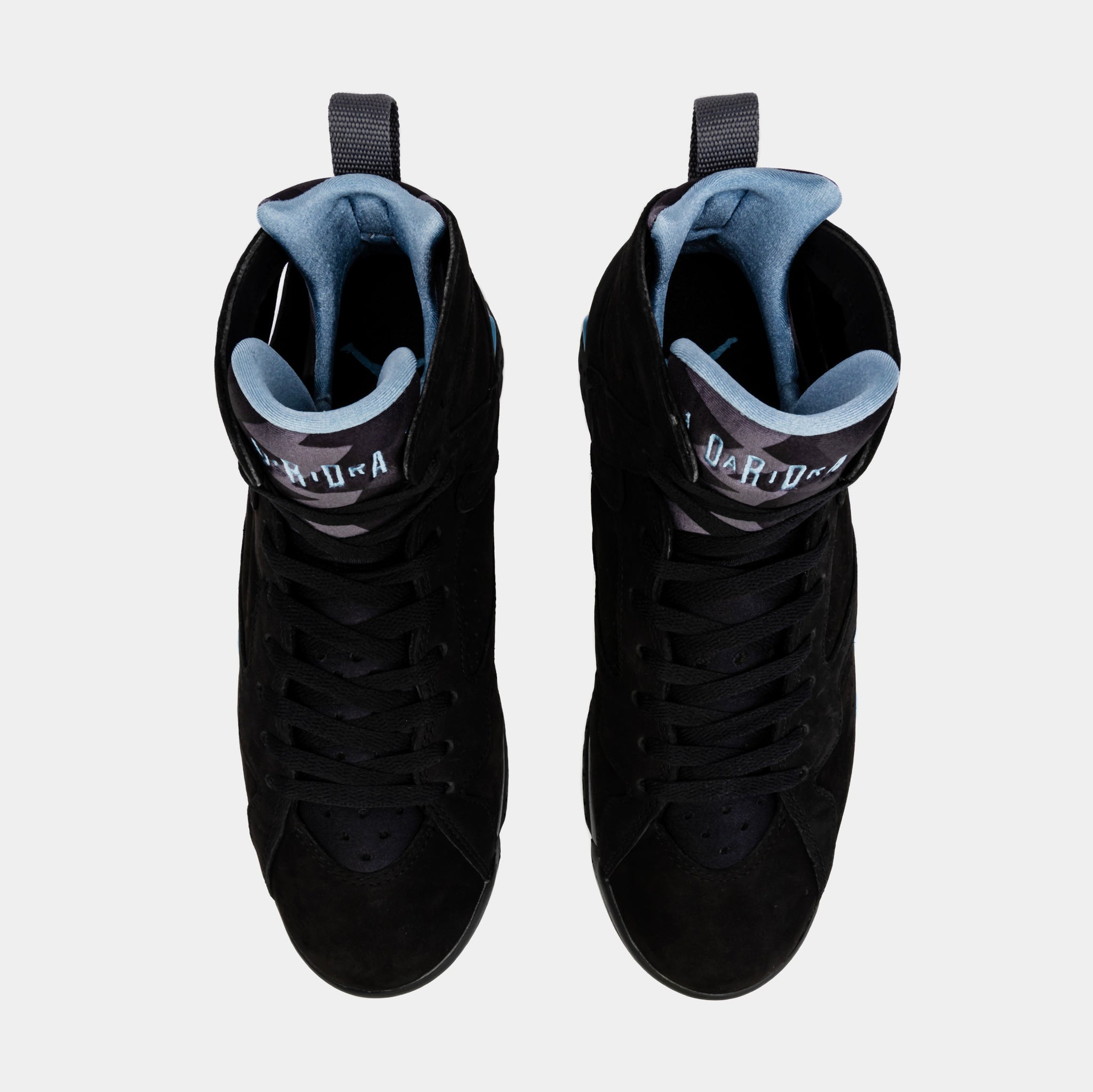Jordan Air Jordan 7 Retro Chambray Mens Lifestyle Shoes Black Blue