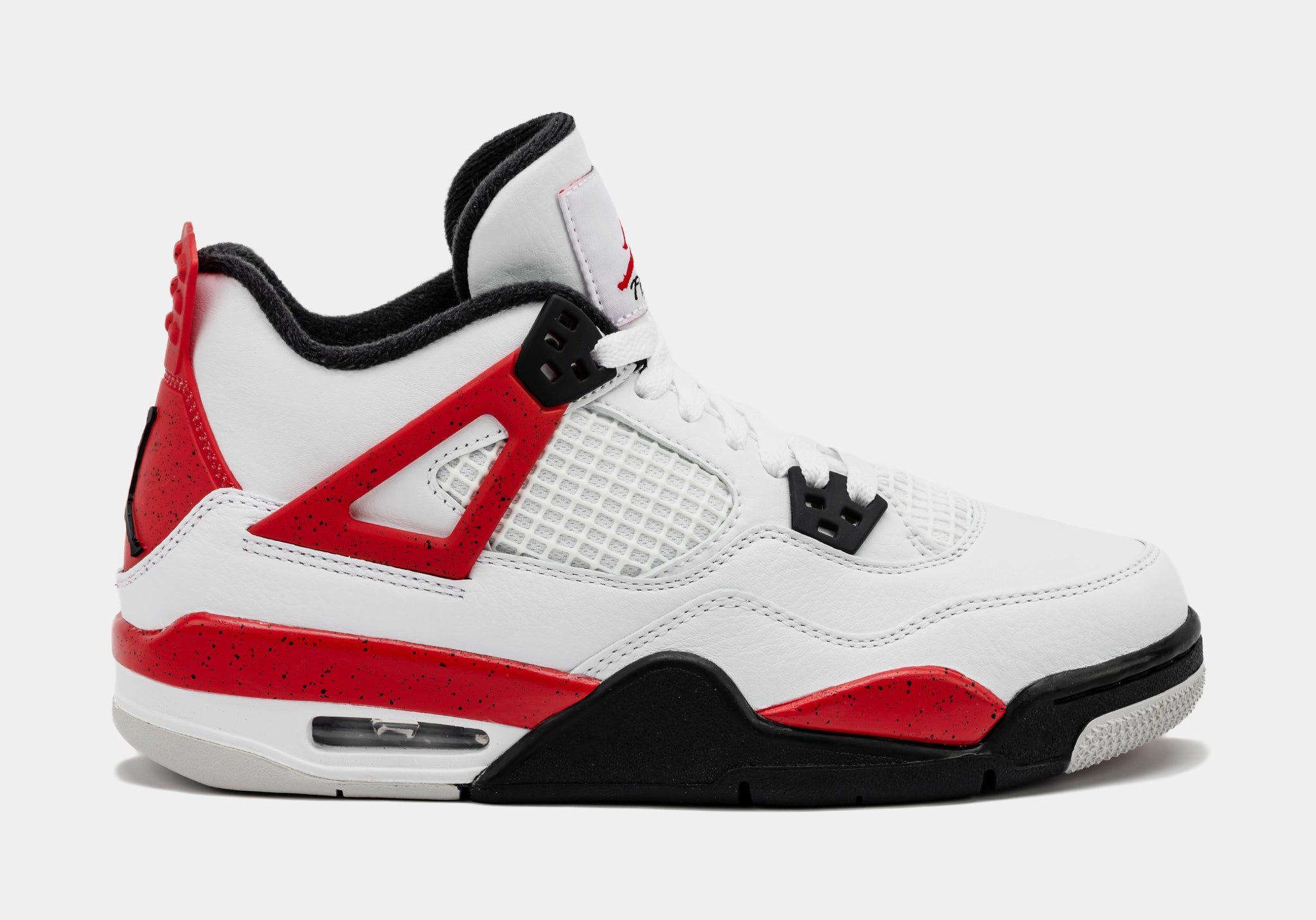 White n red on sale jordans