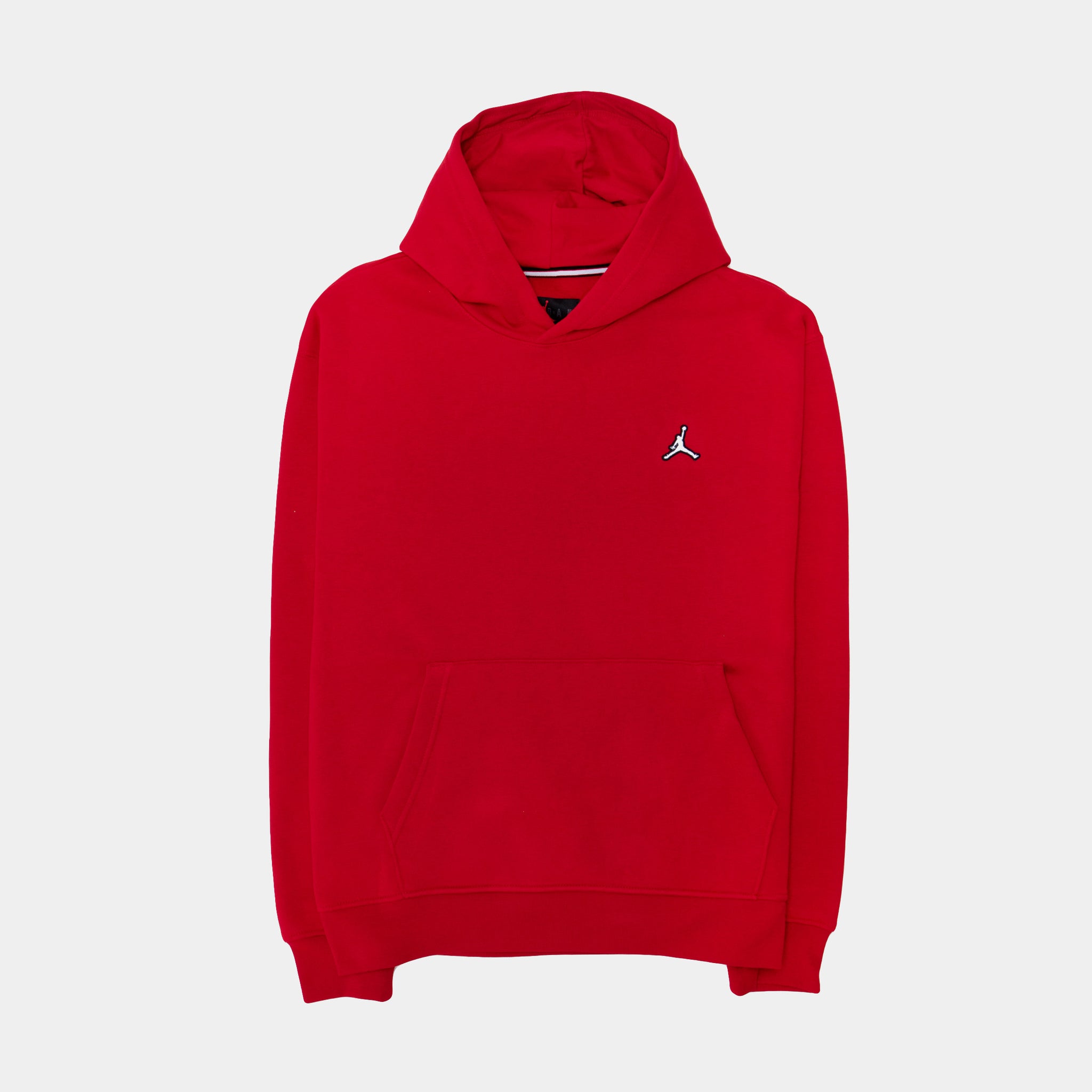 Jordan Essentials Fleece Pullover Hoodie Mens Hoodie Red DQ7466 687 Shoe Palace