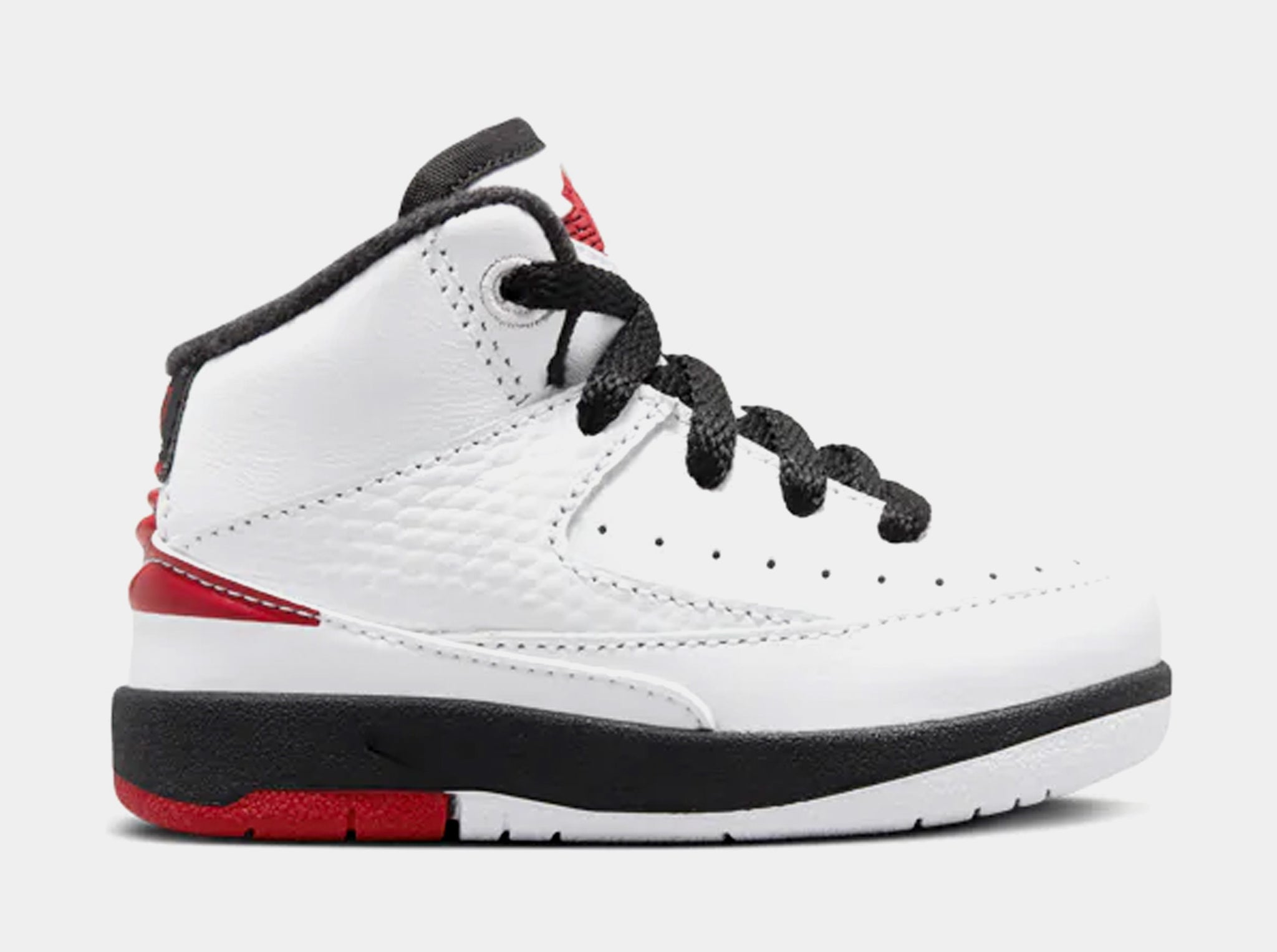 Air Jordan 2 Retro Chicago Infant Toddler Lifestyle Shoes (White/Red)
