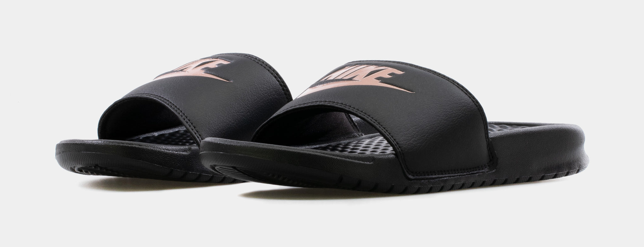 Black nike slides clearance womens