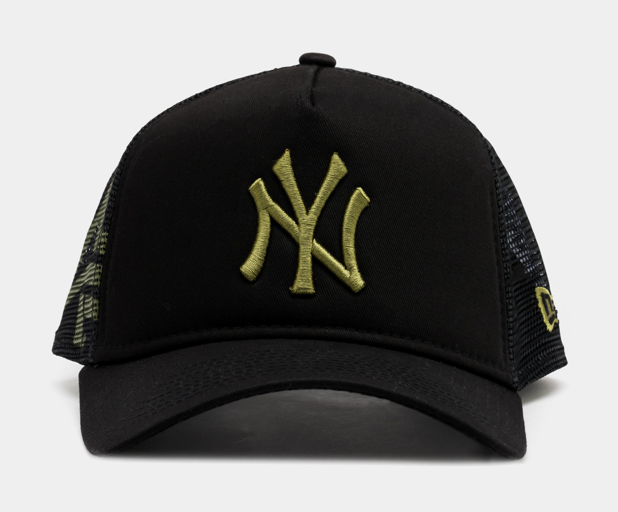 New Era – Black 60208548 Gold Mens Alpha Snapback Hat York Industries New Yankees Palace Shoe