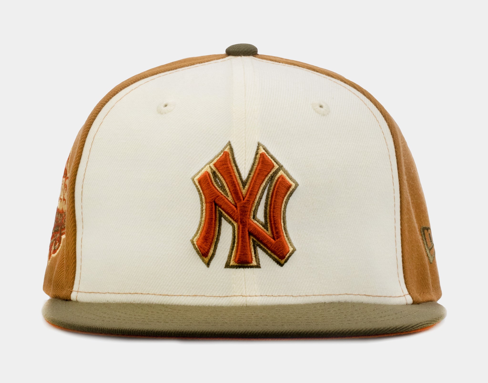 Men's New Era Tan Oakland Athletics Wheat 59FIFTY Fitted Hat