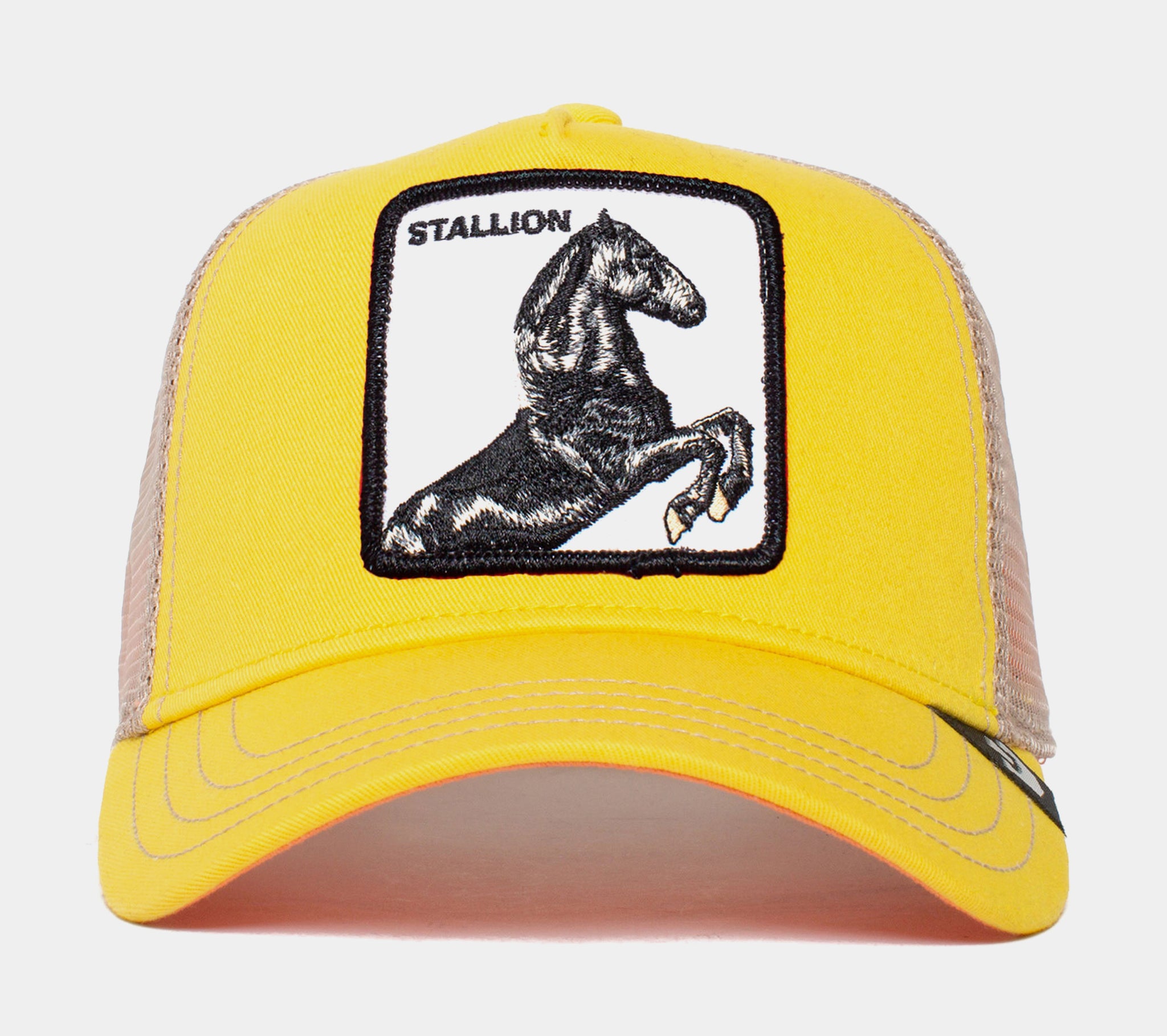 Goorin Bros The Cock Trucker Mens Hat (White/Yellow)