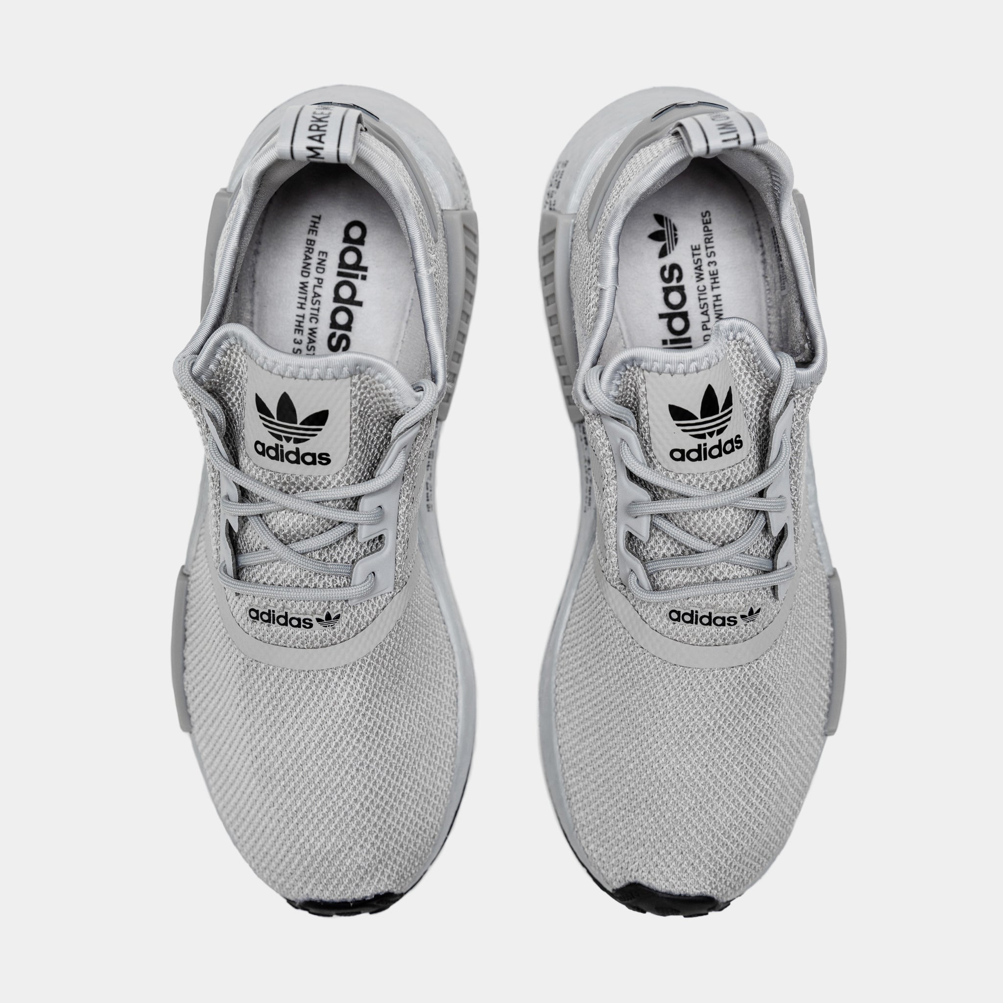 Adidas Originals Men's NMD_R1 Shoes, Size 8.5, Black/Grey/Black